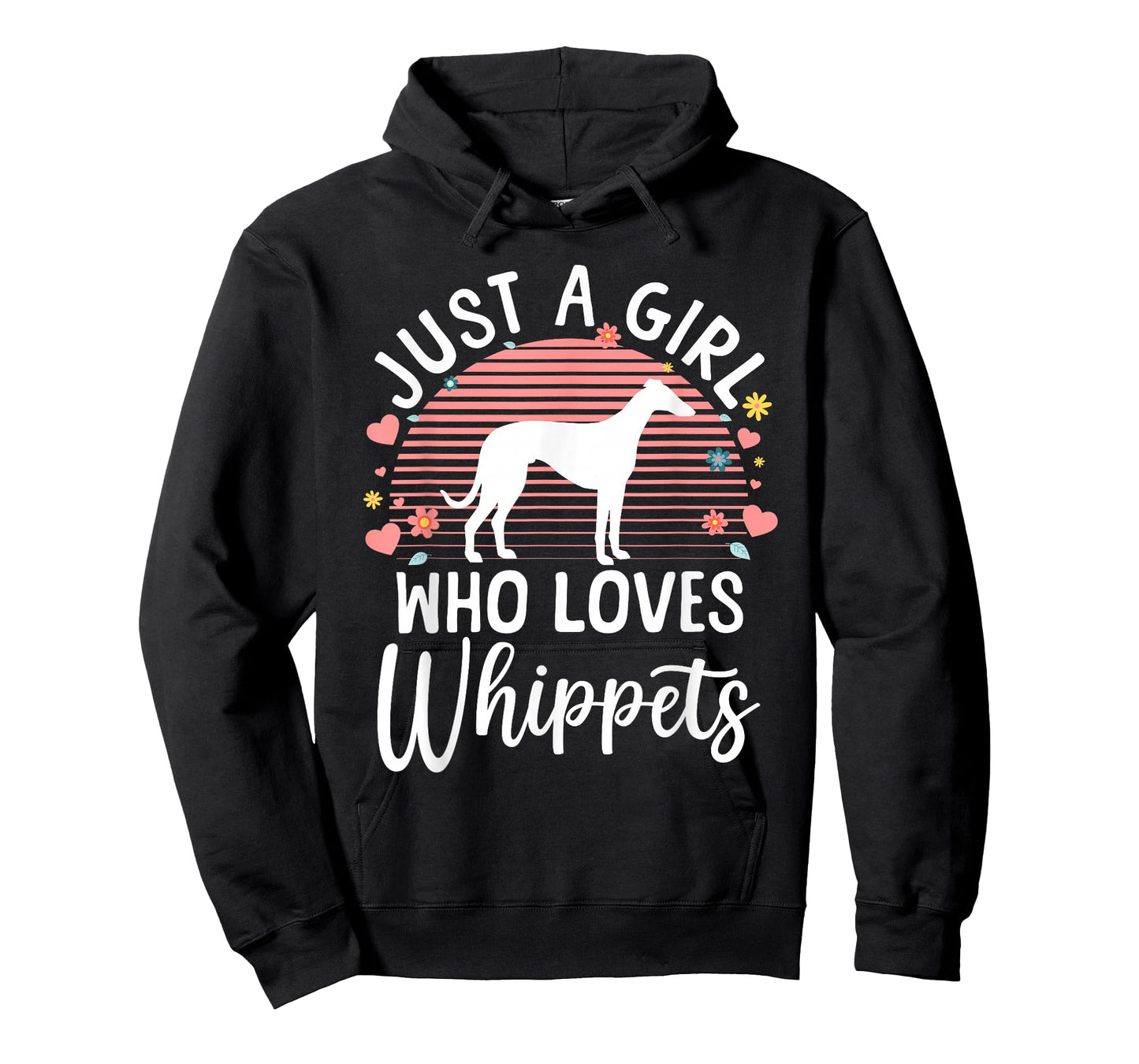 Funny Whippet Art For Women Girls Whippet Dog Lover Whippet T-Shirt