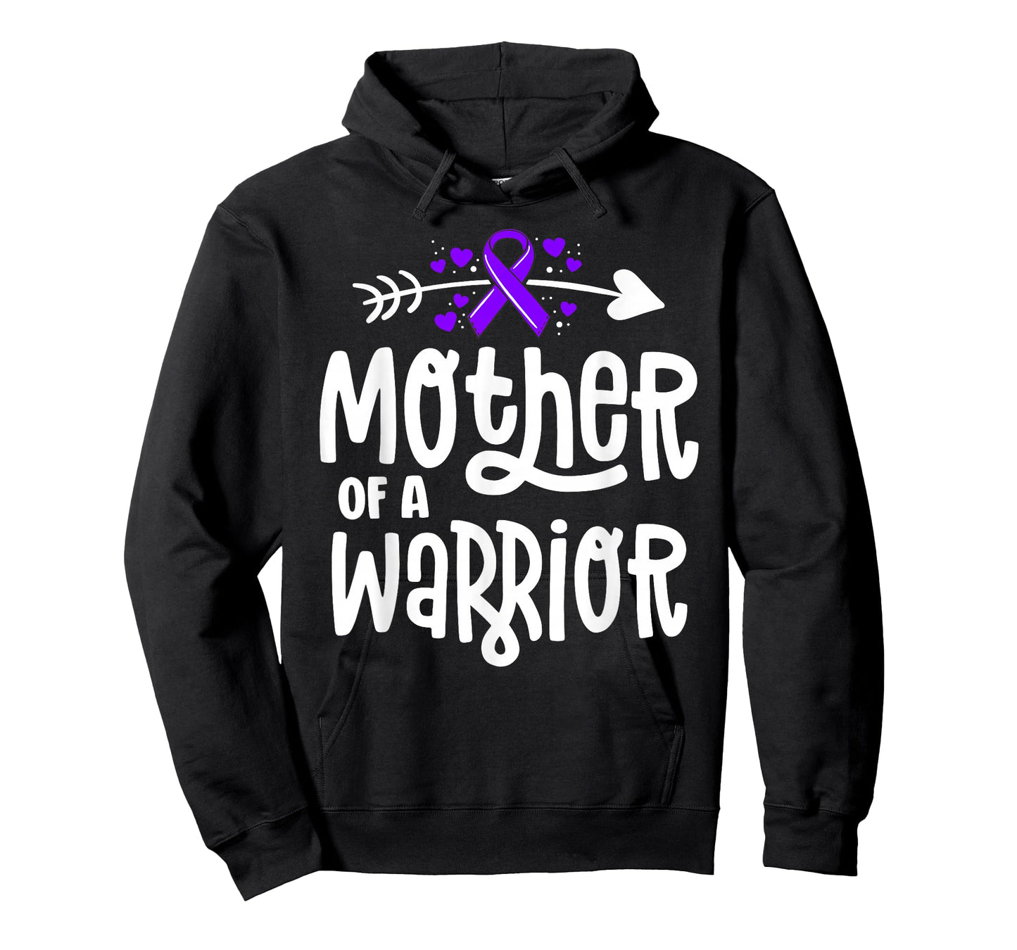 Mother Of A Warrior Hodgkins Lymphoma Cancer Family Support T-Shirt