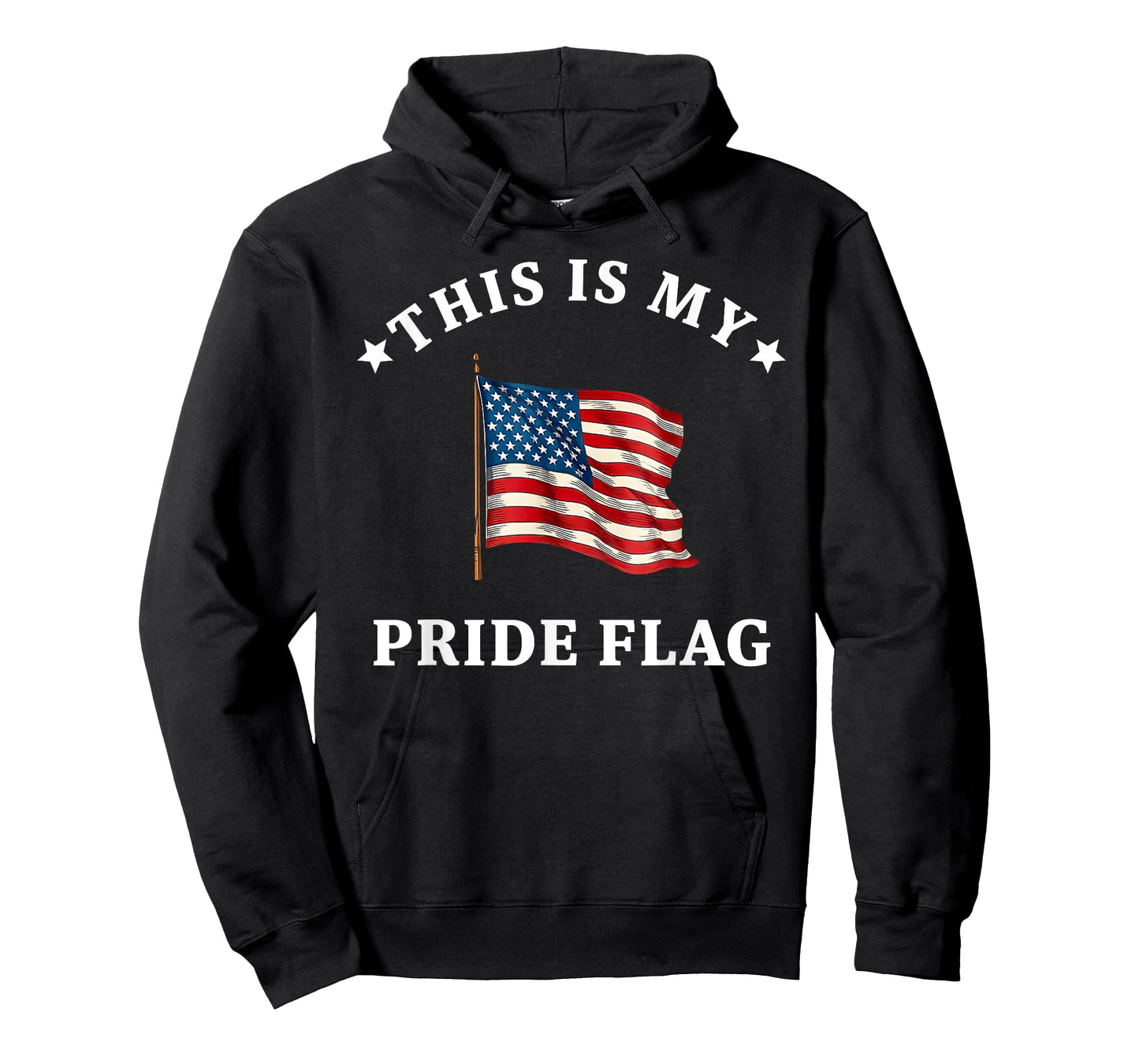 This Is My Pride Flag USA American 4th of July Patriotic T-Shirt
