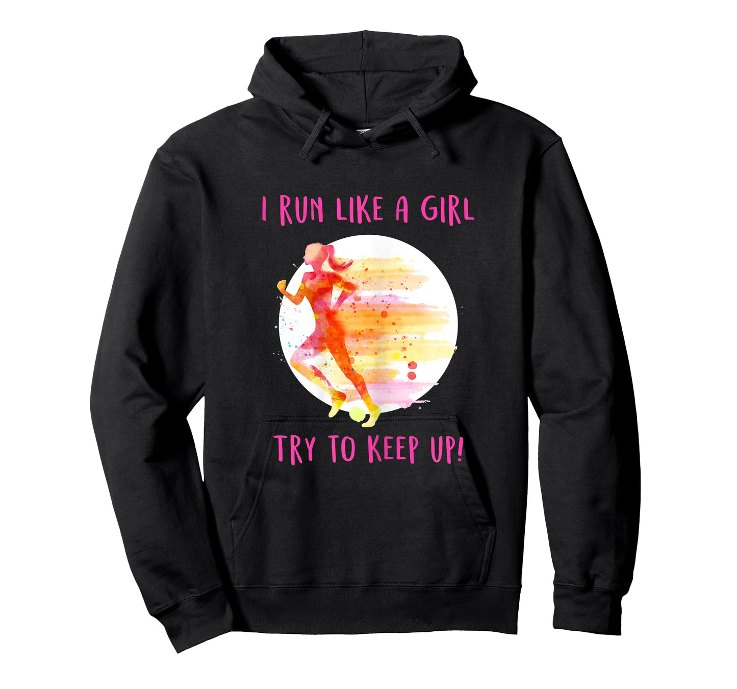 Like A Girl Running Gear - Funny Runners & Running Gift T-Shirt