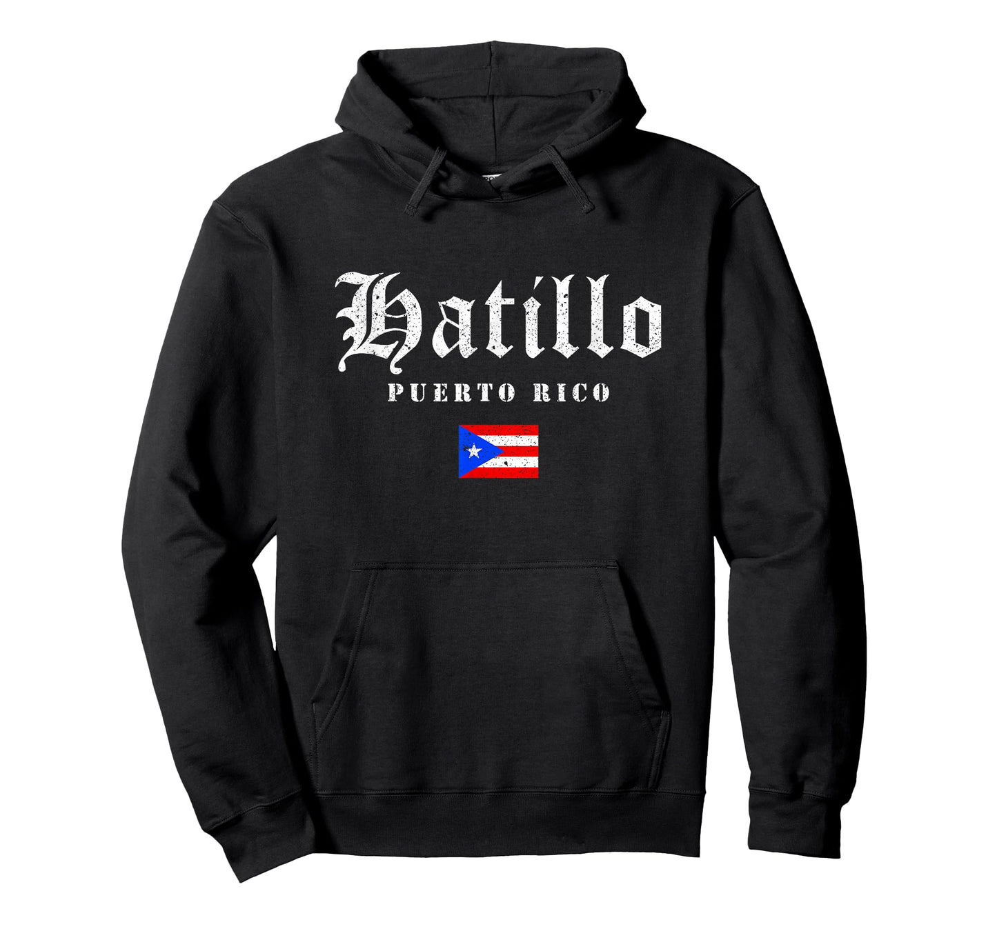 Vintage Hatillo Puerto Rico Flag Pride Home Root Travel T-Shirt
