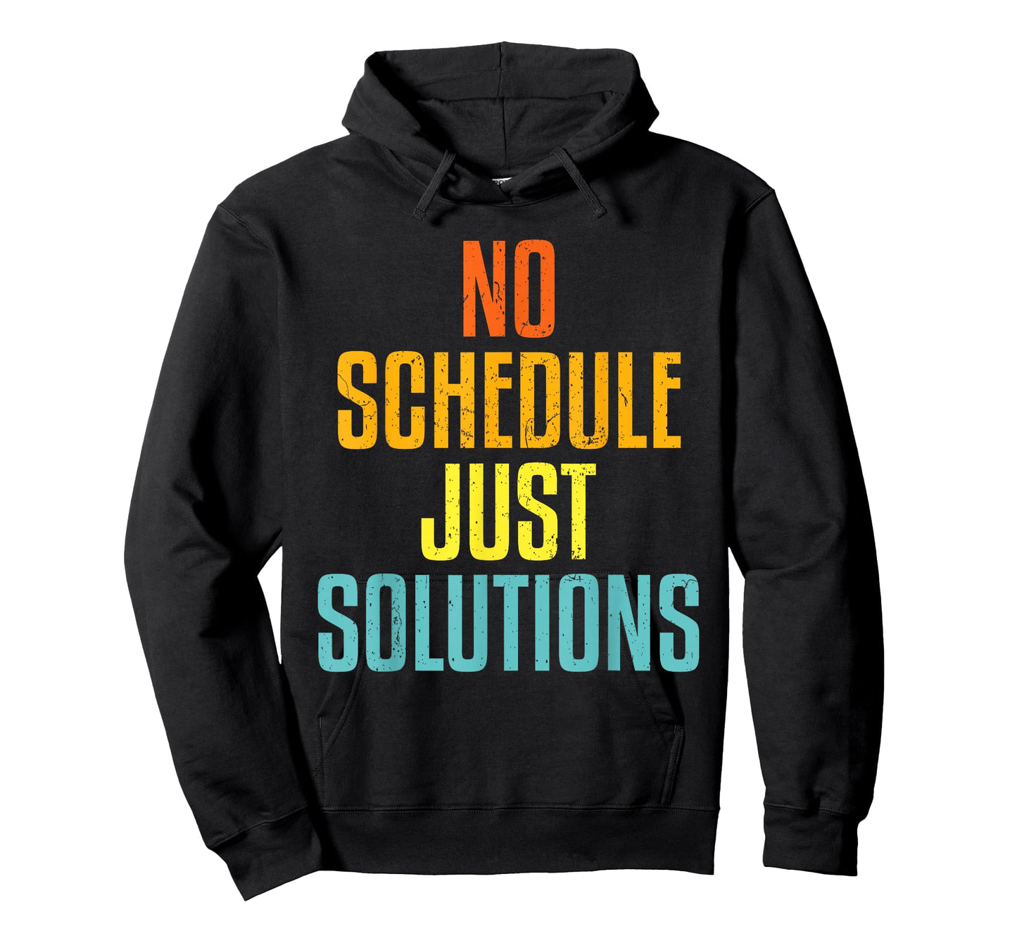 HVAC No Schedule Just Solutions | Ideal for HVAC Students T-Shirt