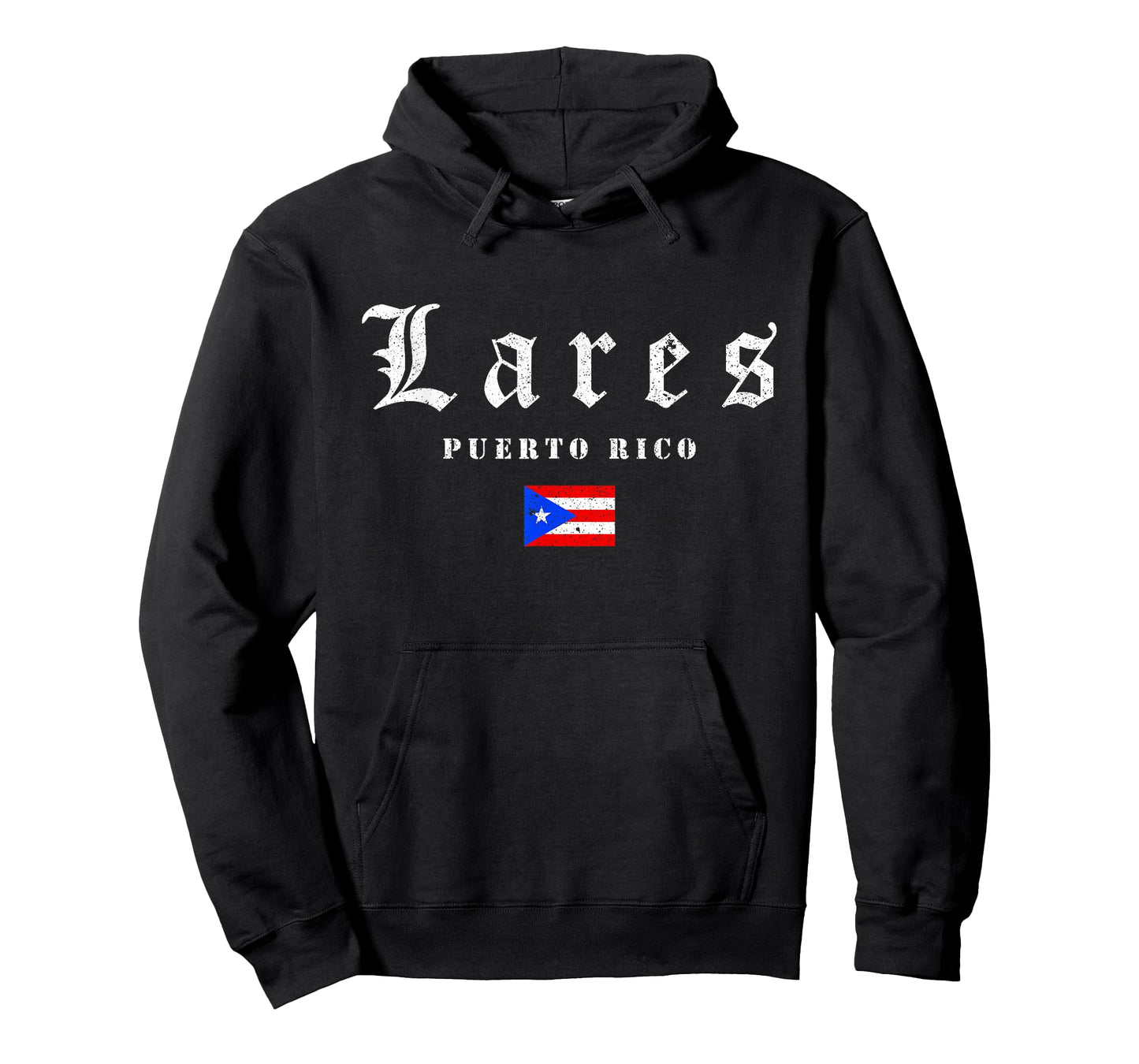 Vintage Lares Puerto Rico Flag Pride Home Root Travel T-Shirt