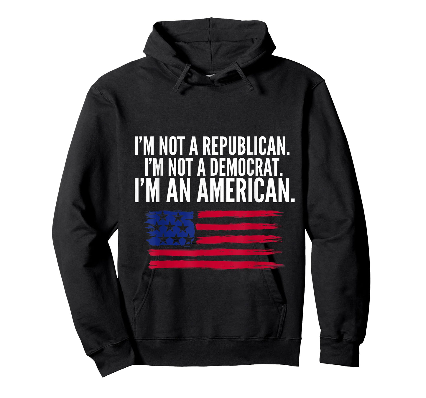 Independent Voter Not Republican, Not Democrat, American T-Shirt