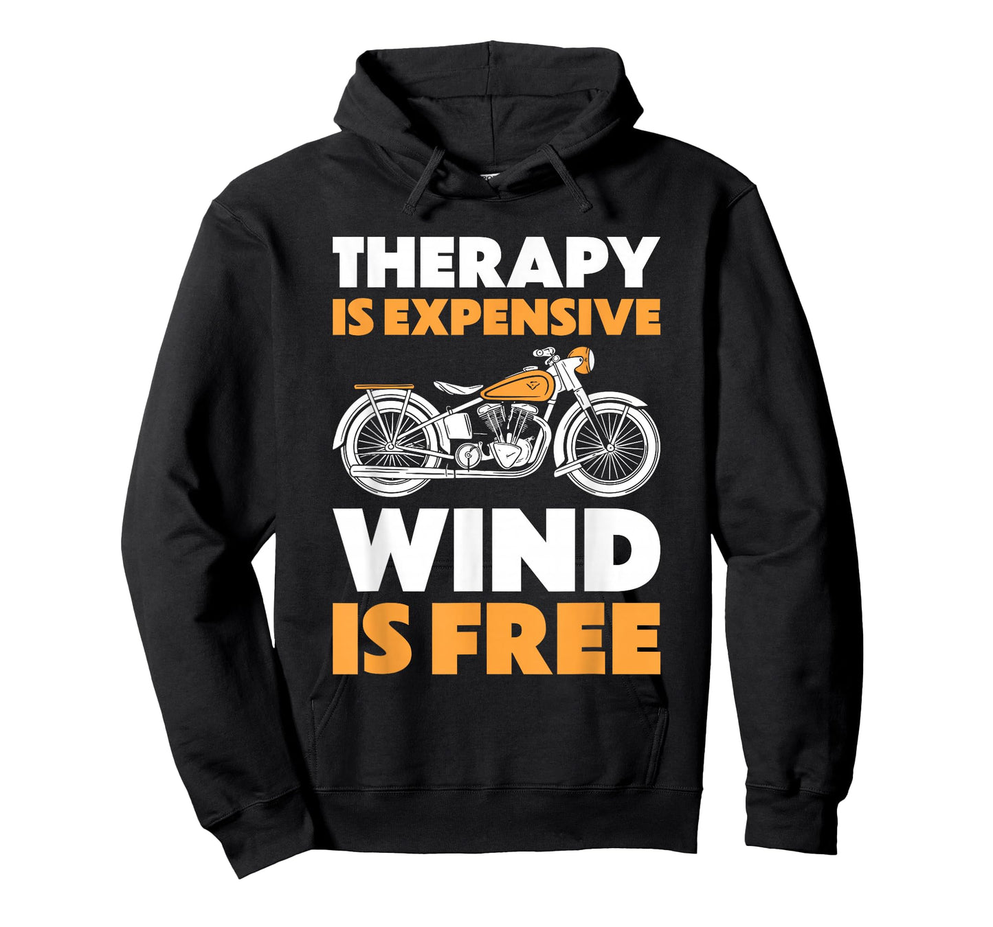 Therapy Is Expensive Wind Is Free Shirt Men Motorcycle Rider T-Shirt
