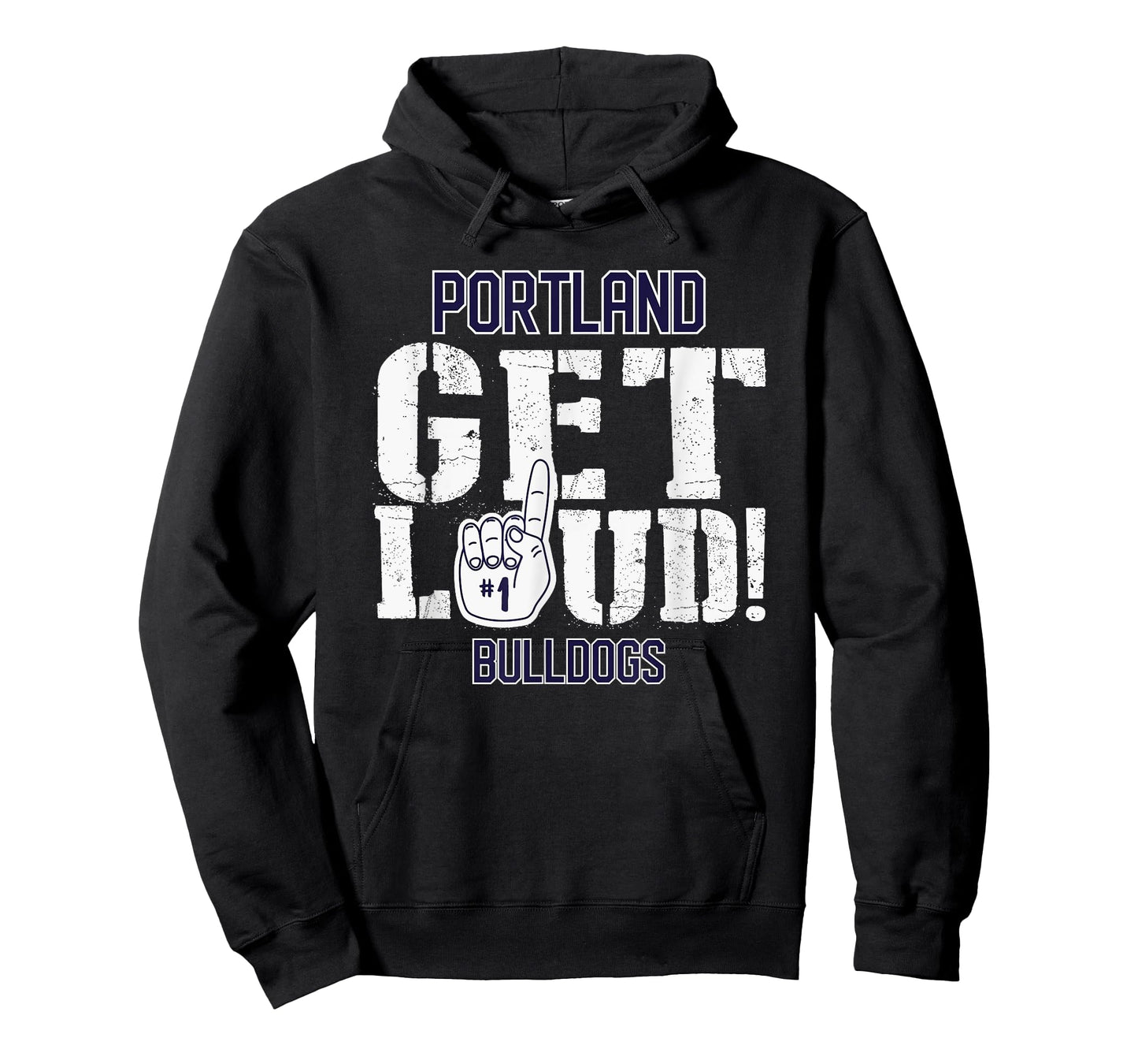 Portland High School GET LOUD Bulldogs T-Shirt