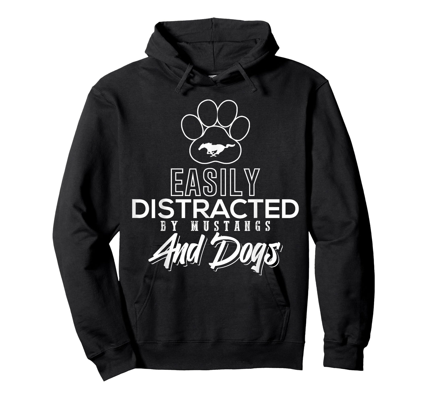 Slightly Distracted by The Fun Design of Mustangs and T-Shirt