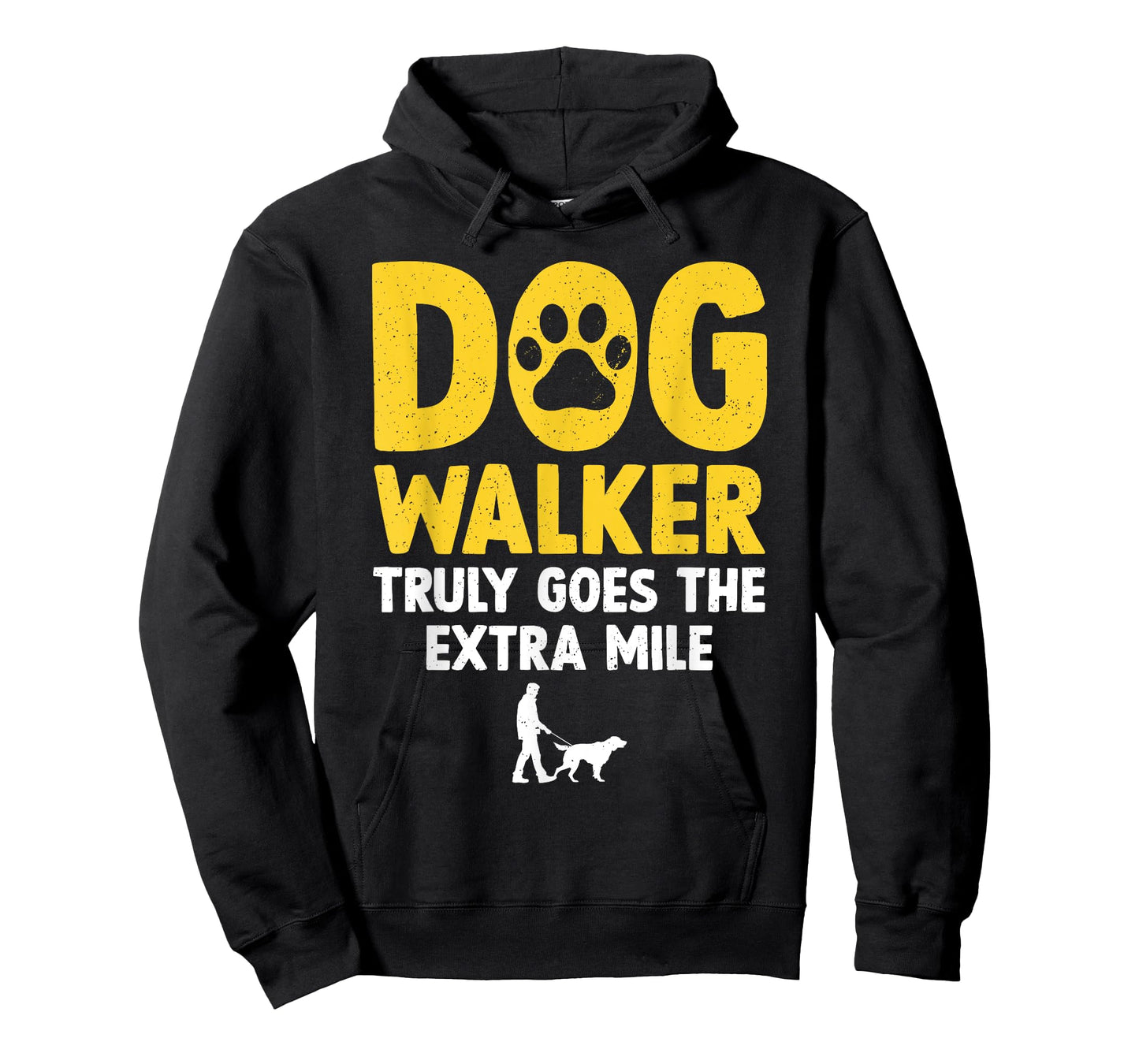 Cool Dog Walker Design For Men Women Pet Walker Dog Walking T-Shirt