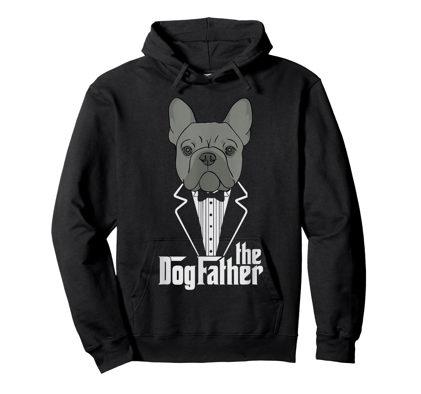 The Dogfather! French Bulldog Dad Frenchie Papa T-Shirt Gift T-Shirt Small