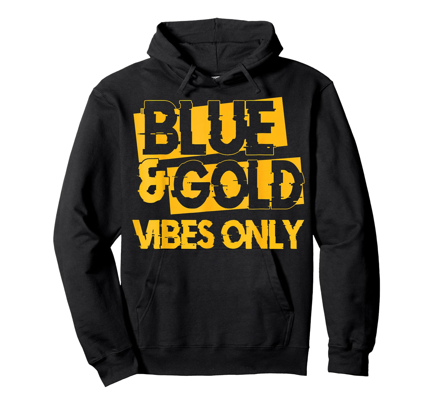 Blue and Gold Game Day Group for High School Football T-Shirt