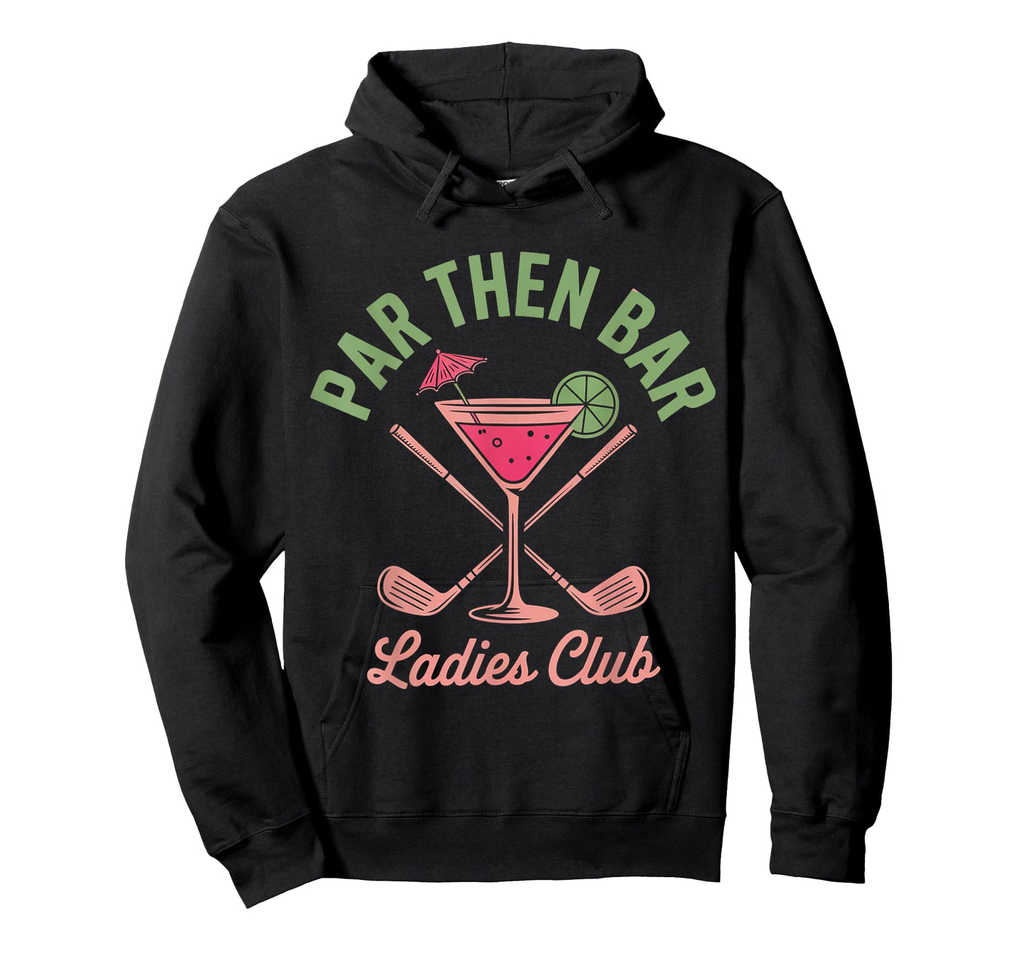 Par Then Bar Ladies Club Golf Cute Golfer Women T-Shirt