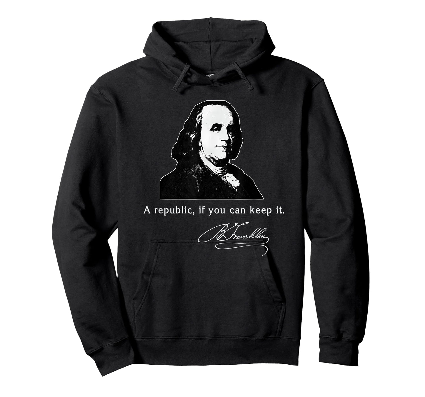 Ben Franklin Quote a Republic If You Can Keep It T-Shirt