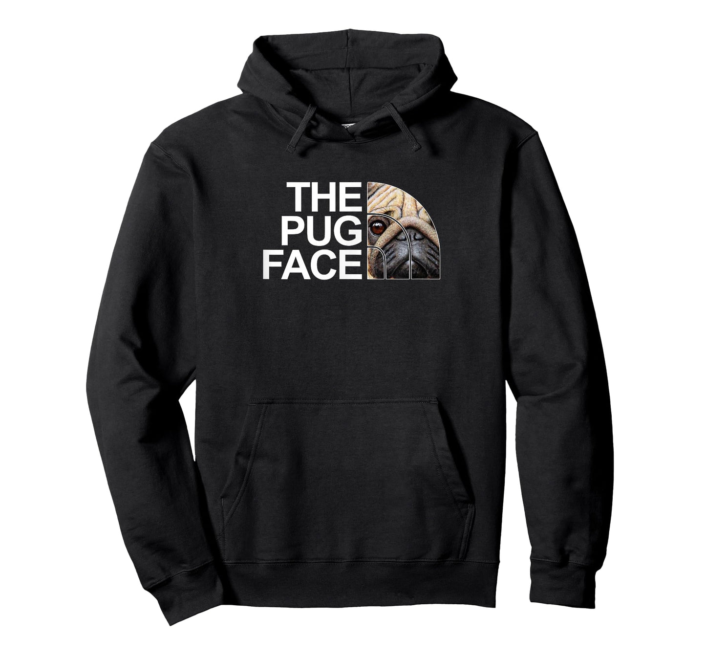 The Pug Face Dog Funny Pug T-Shirt