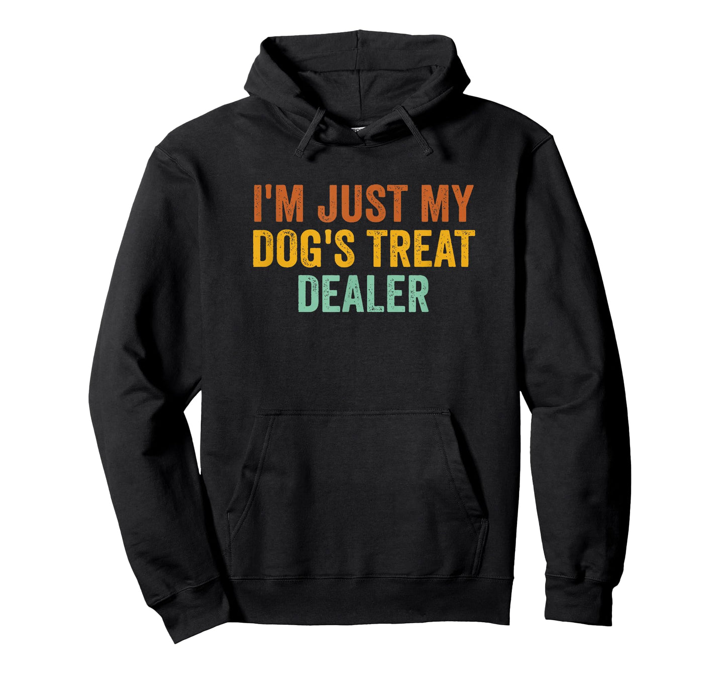 I'm Just My Dog's Treat Dealer Funny Dog Retro Vintage T-Shirt