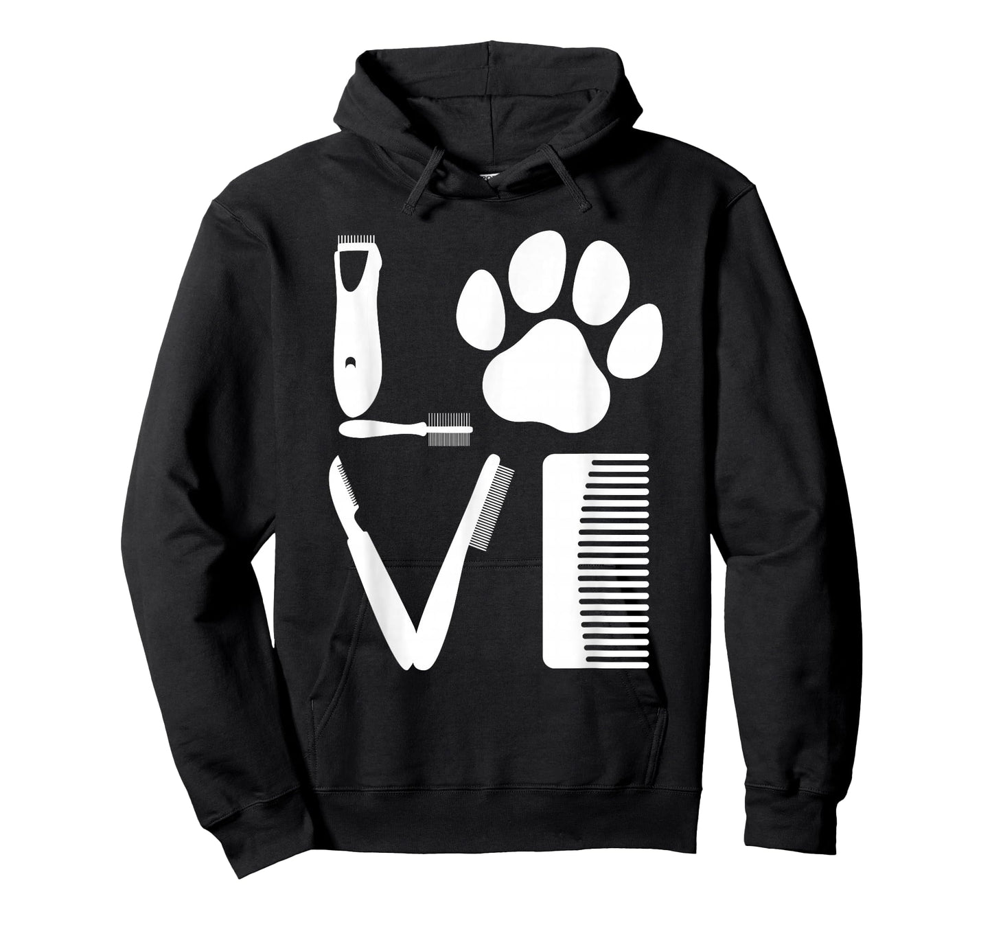 Funny Dog Grooming Art for Men Women Pet Groomer Dog Groomer T-Shirt