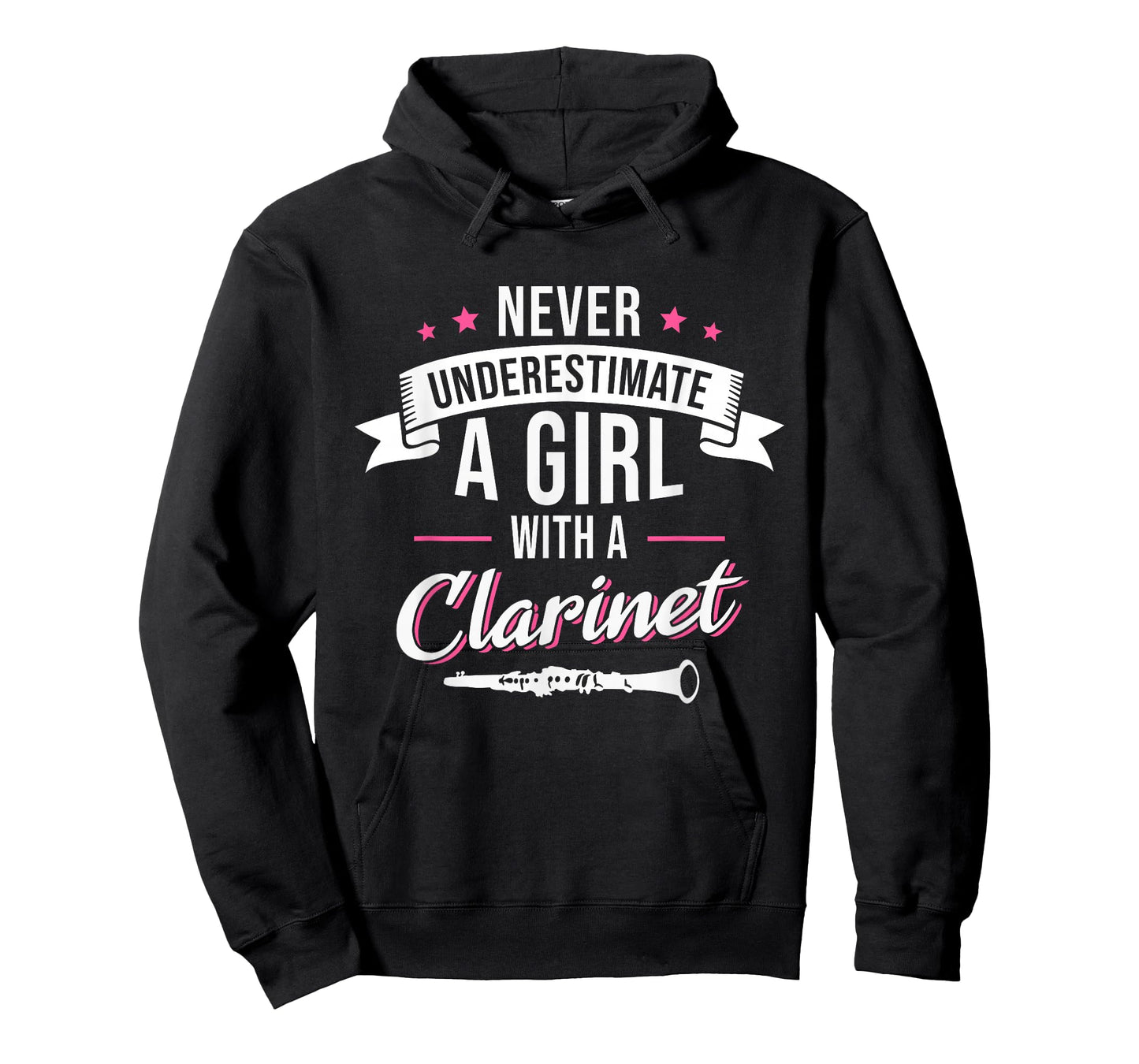 Clarinetist Never Underestimate A Girl With A Clarinet T-Shirt