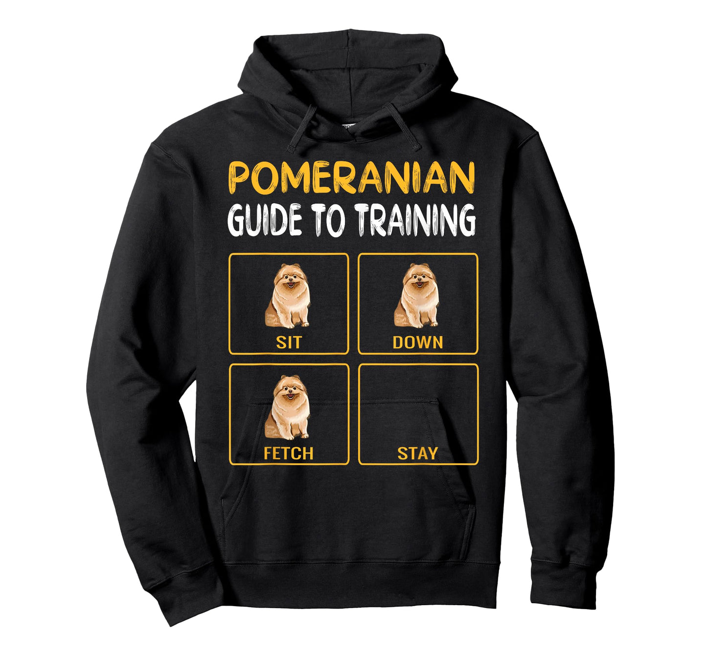 Funny Pomeranian Guide to Training Dog Obedience T-Shirt