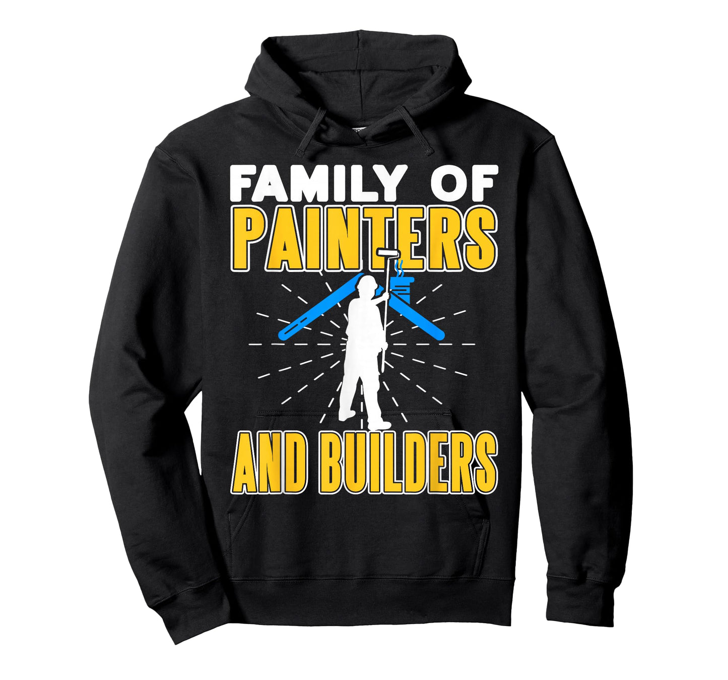 Proud Family Crew Painters Builders Funny Trade Humor T-Shirt