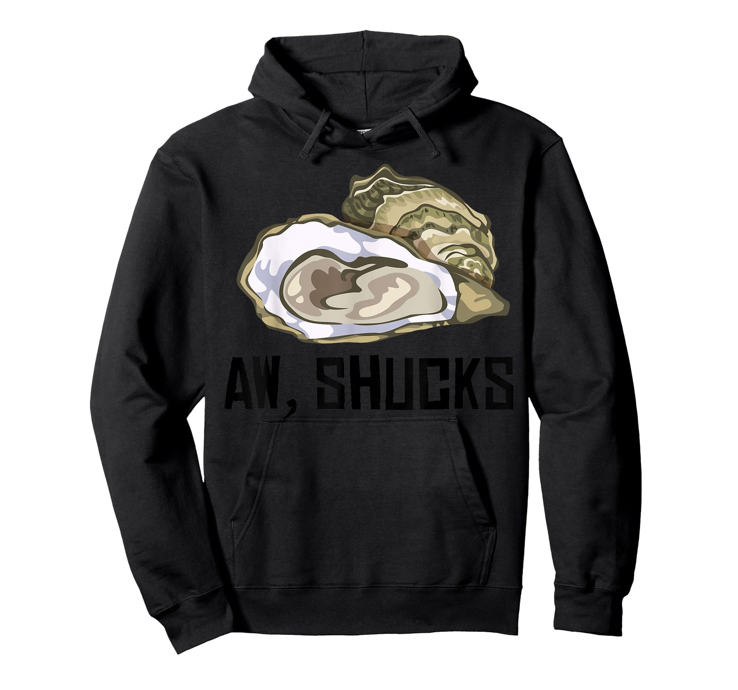 Funny Oyster Gift Cool Aw Shucks Shell Shucking Food Pun T-Shirt