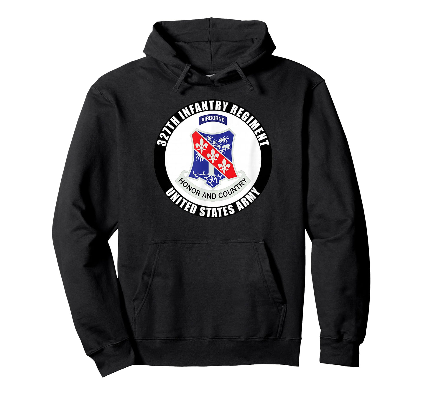 327th Infantry Regiment United States Army Military Veteran T-Shirt