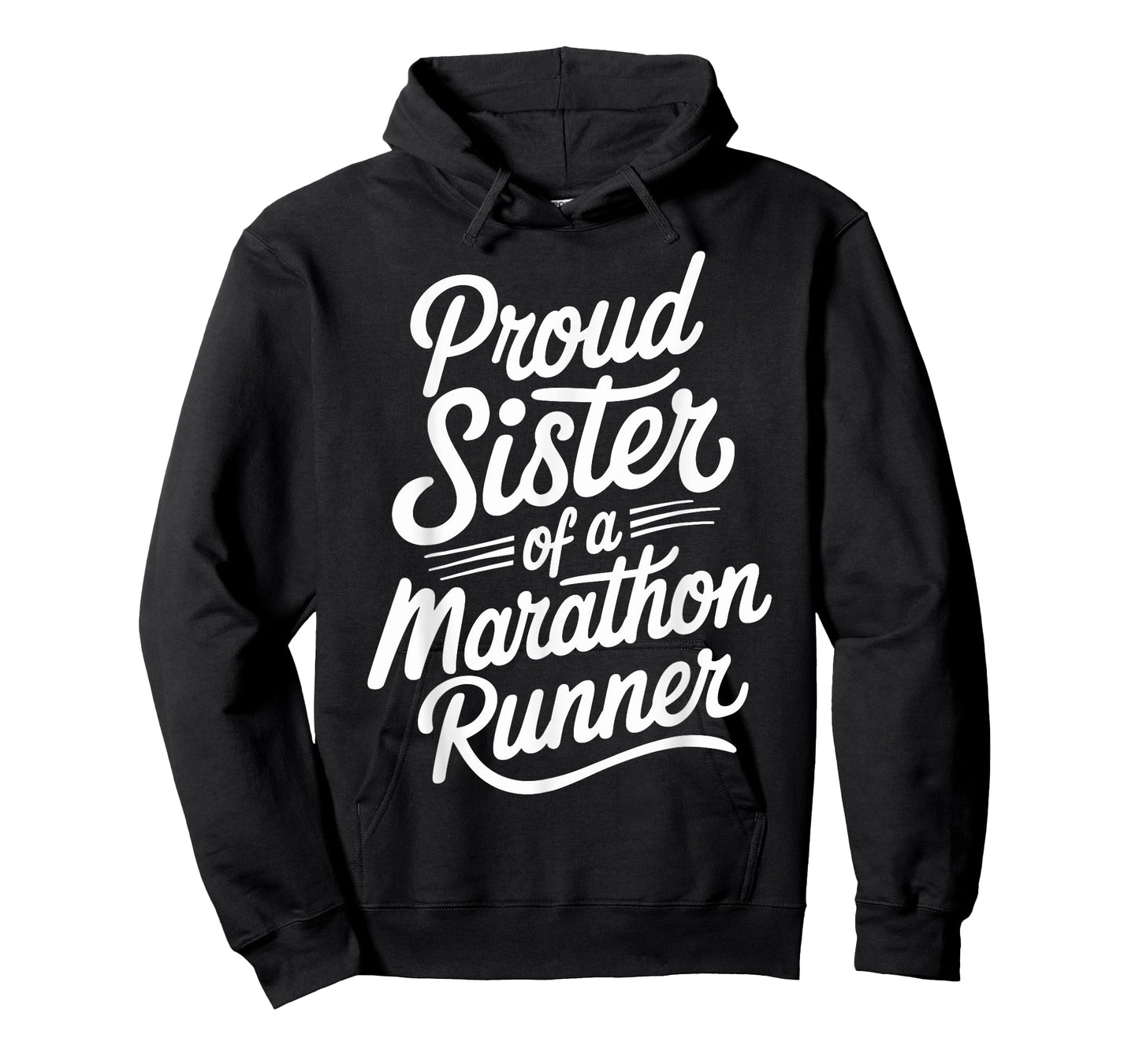 Proud Sister of a Marathon Runner Design for Runners T-Shirt