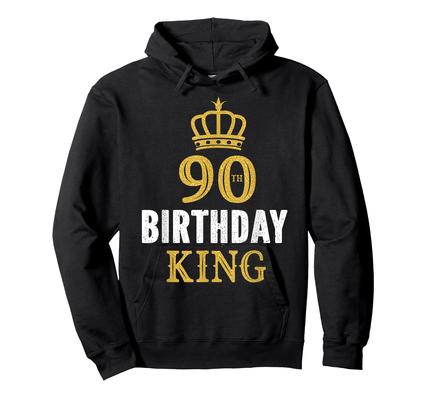 Happy 90th Birthday King 90 Years Old Party Ideas For Him T-Shirt