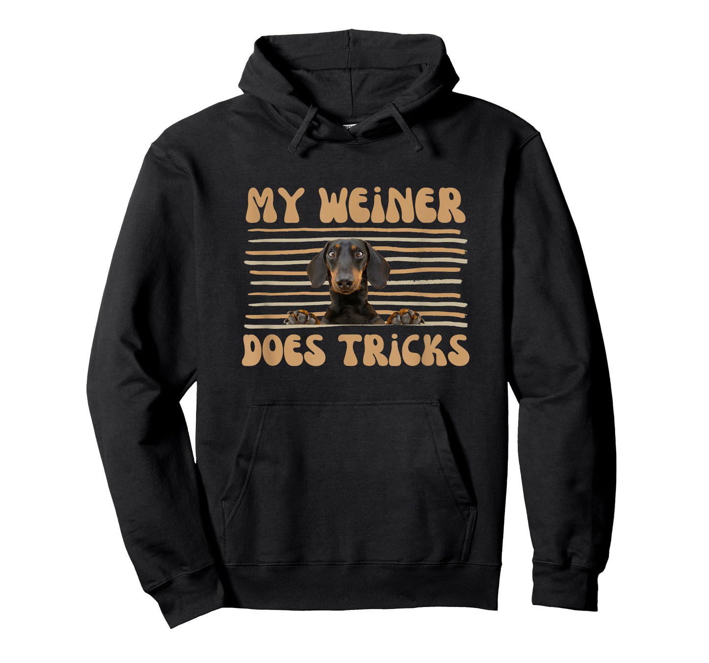 My Weiner Does Tricks - Funny Dachshund Dog T-Shirt