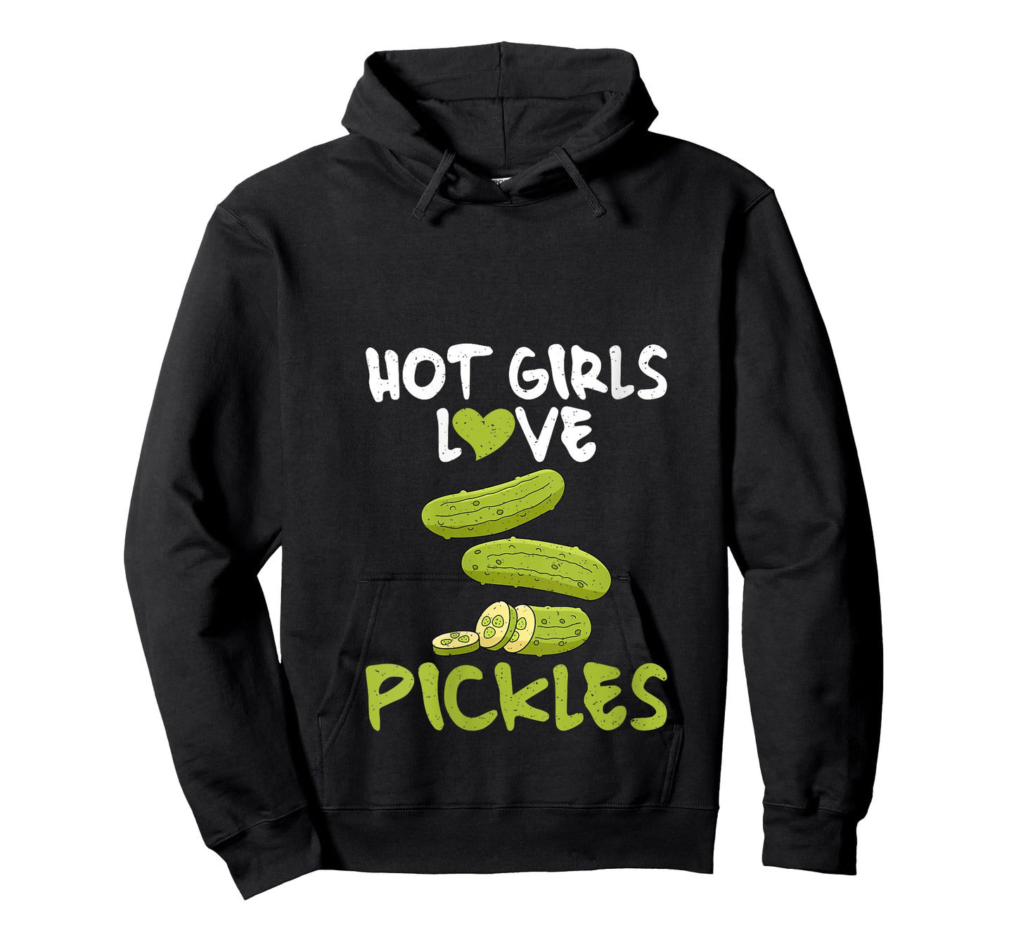 Hot Girls love Pickles V-Neck T-Shirt