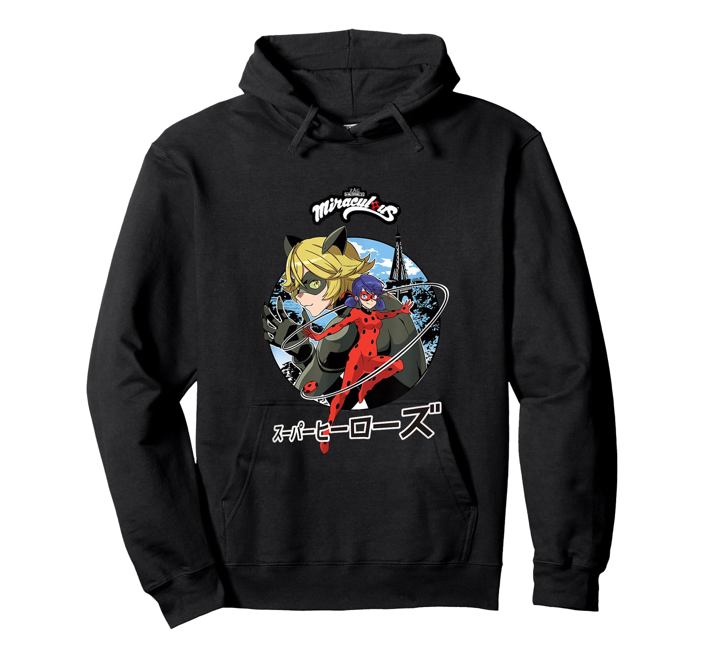 Miraculous Ladybug Cat Noir Manga Super Heroez T-Shirt