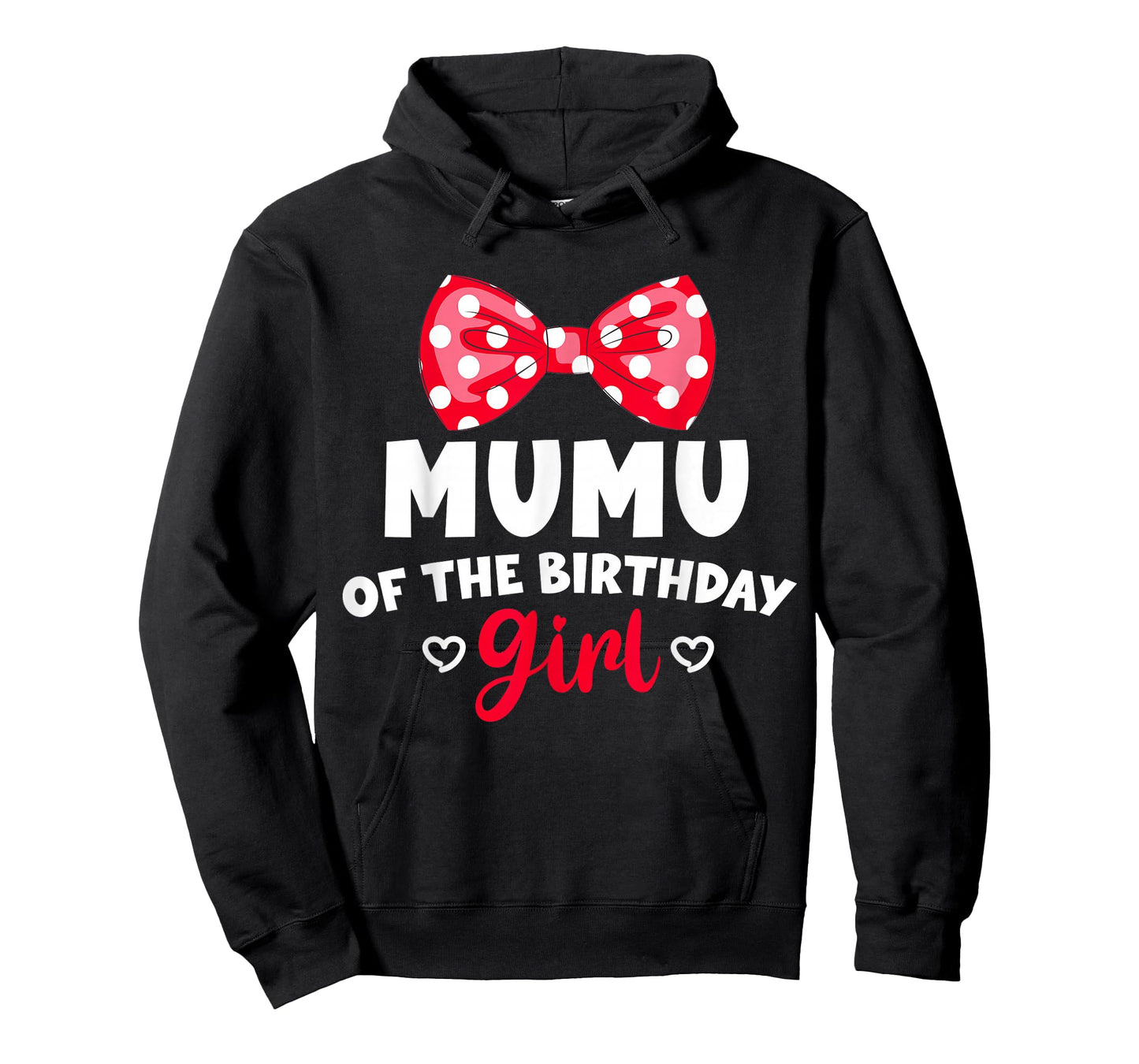 Birthday Girl Party Look with Red Bow Heart Style for MuMu T-Shirt