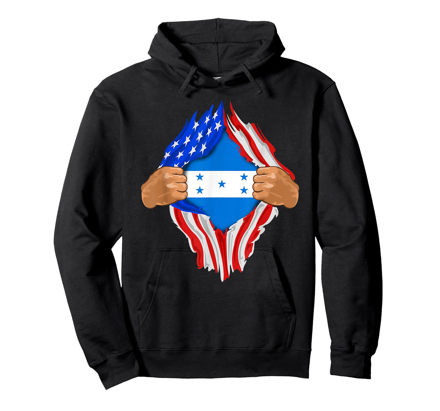 Honduran Blood Inside Me T-Shirt | Honduras Flag Gift T-Shirt