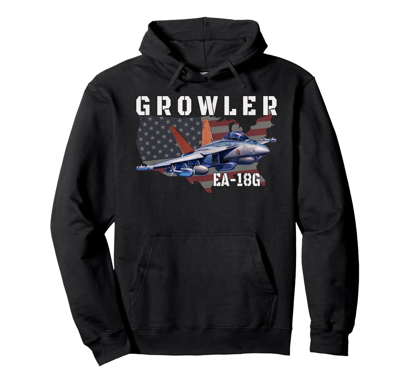 EA-18G Growler Electronic Warfare Aircraft Military Aviation T-Shirt