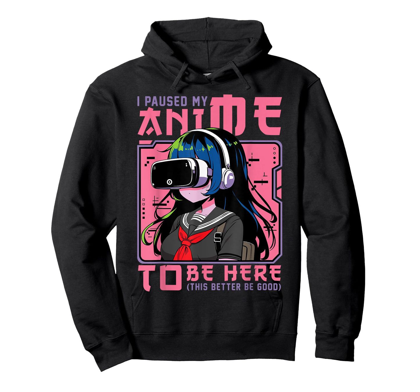 I Paused My Anime To Be Here Japan Kawaii Otaku Manga Anime T-Shirt