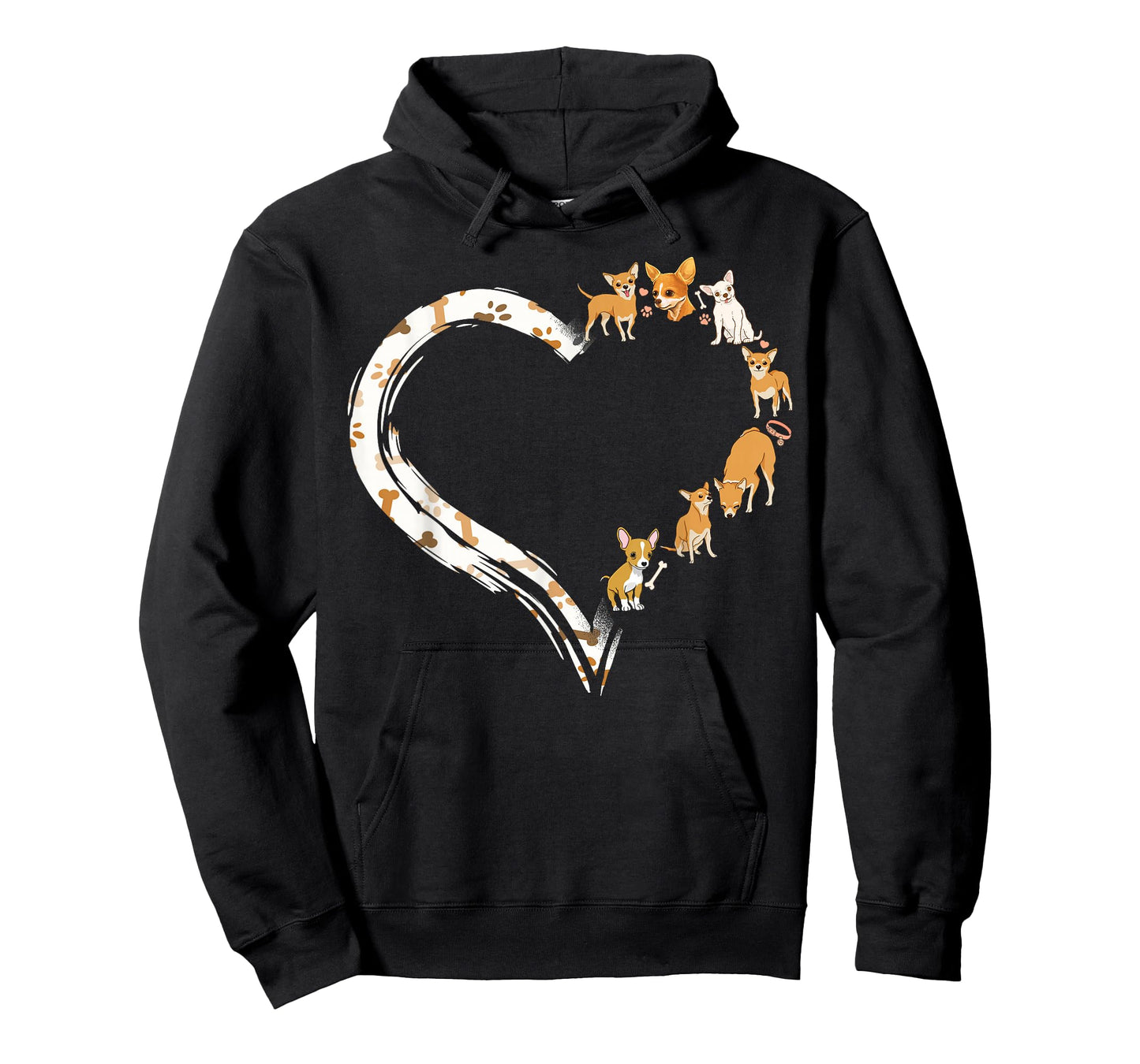 Chihuahua Chihuahueño Heart T-Shirt