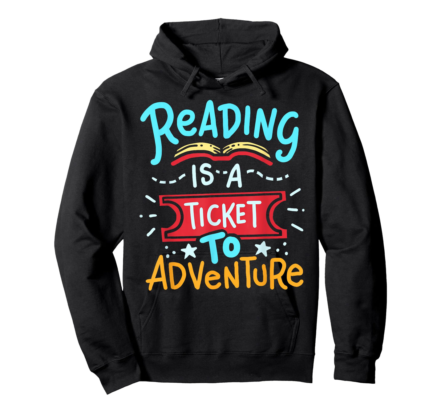 Reading Adventure Library Student Teacher Book T-Shirt Small