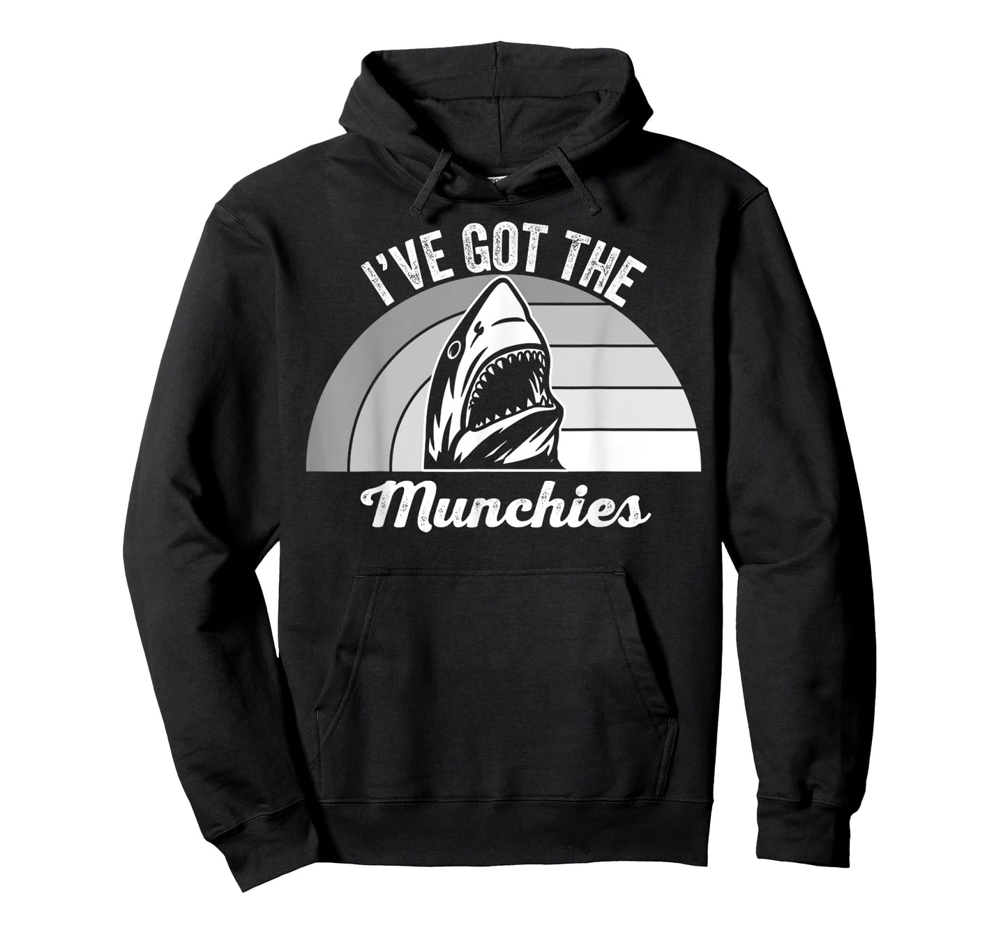 I've Got The Munchies Shark Graphic Fun T-Shirt