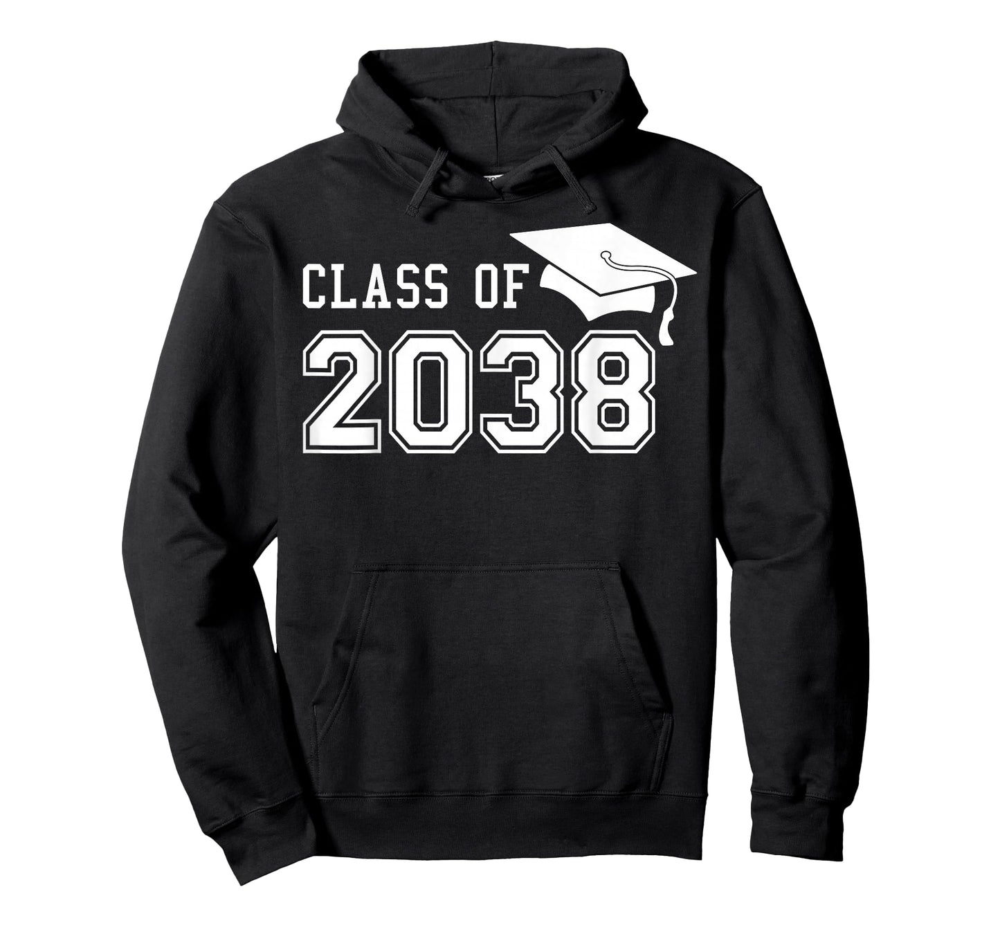 Class of 2038 Grow With Me First Day of School Graduation T-Shirt