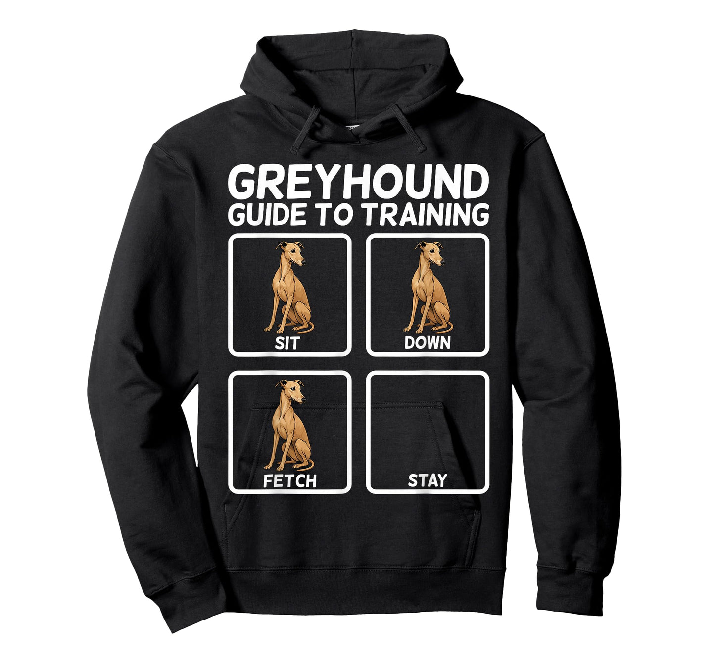 Funny Greyhound Art for Men Women Kids Puppy Greyhound Lover T-Shirt