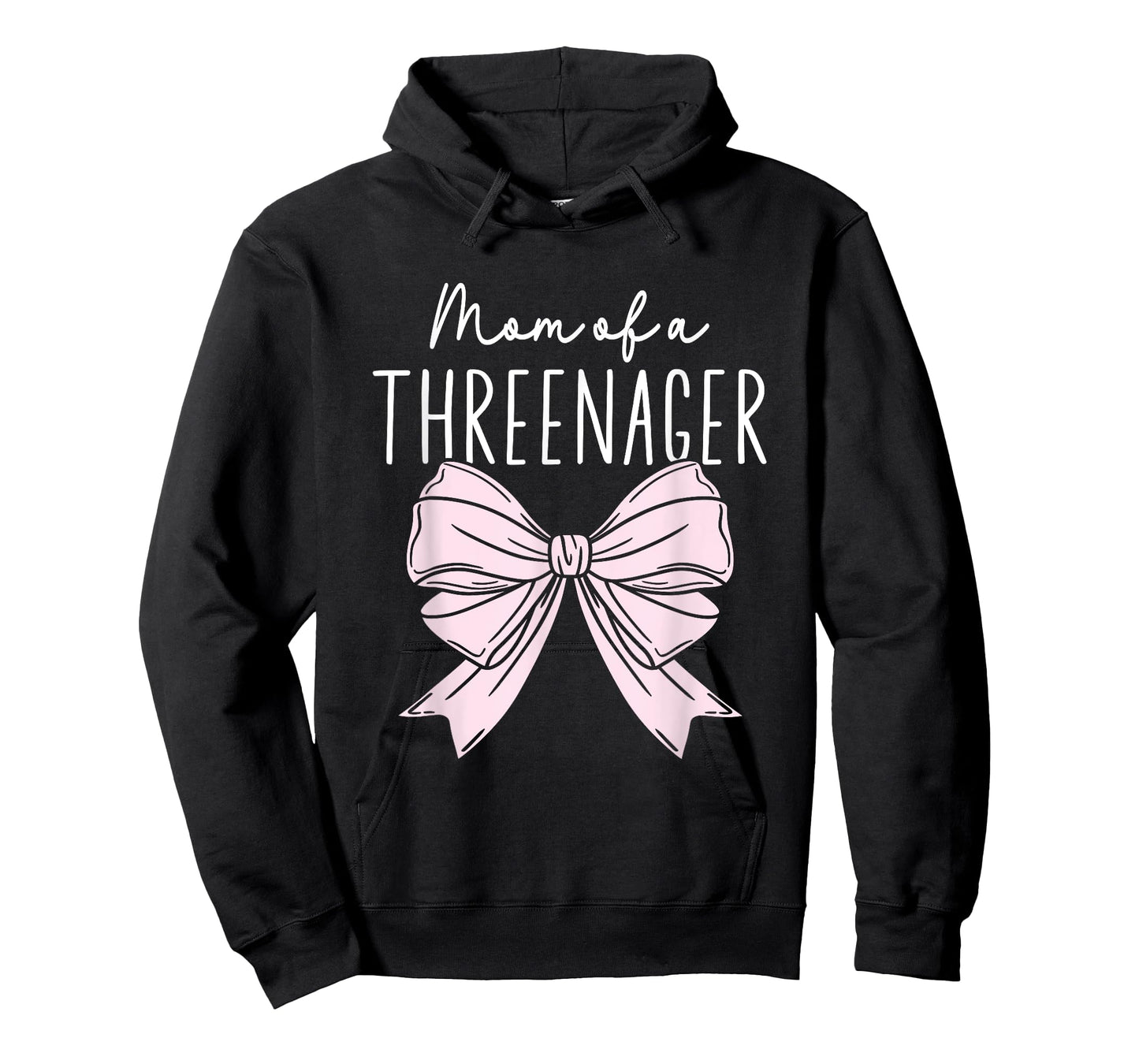 Mom Of A Threenager Girl Birthday 3 Years T-Shirt