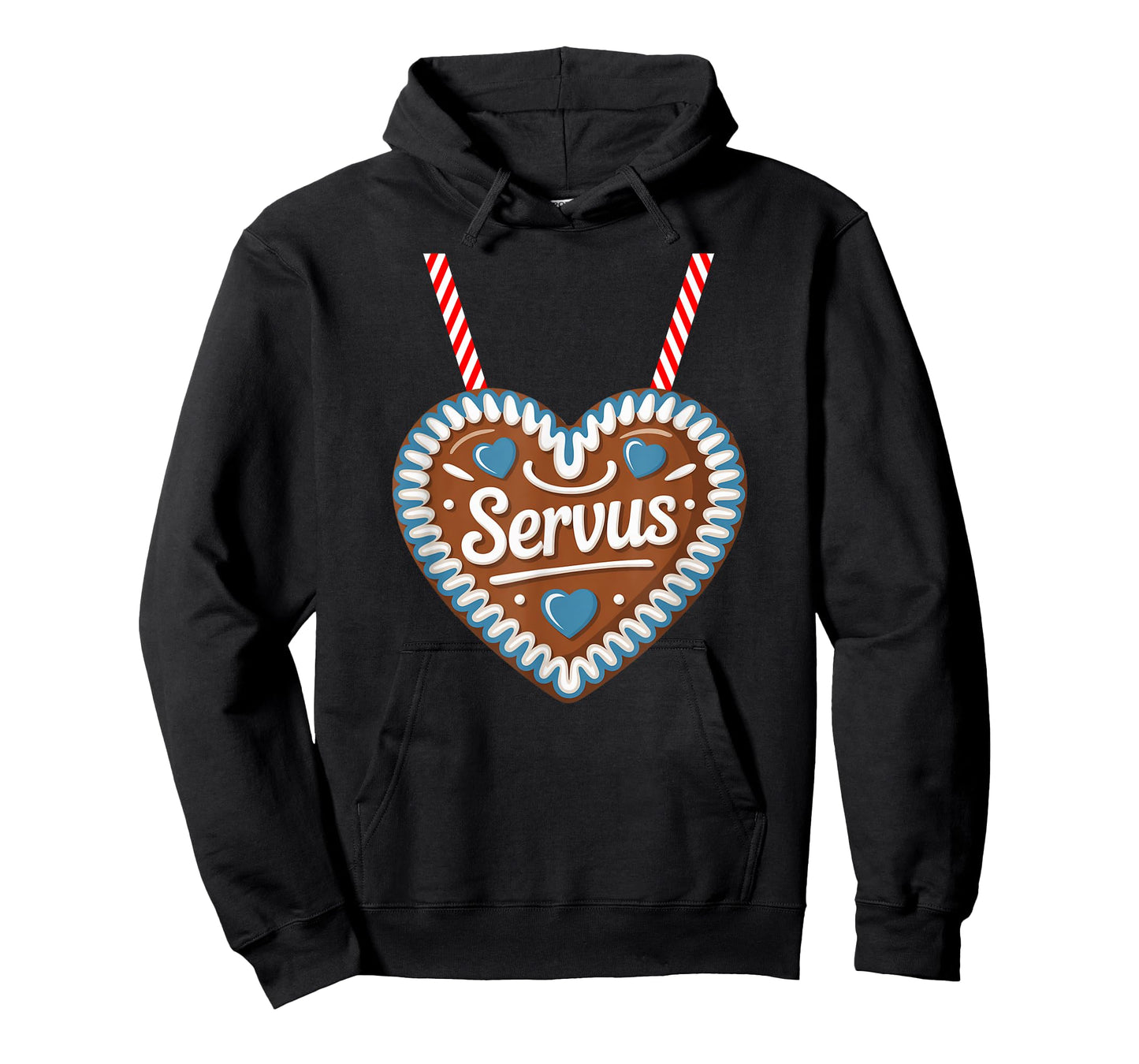 Gingerbread Heart Servus German T-Shirt