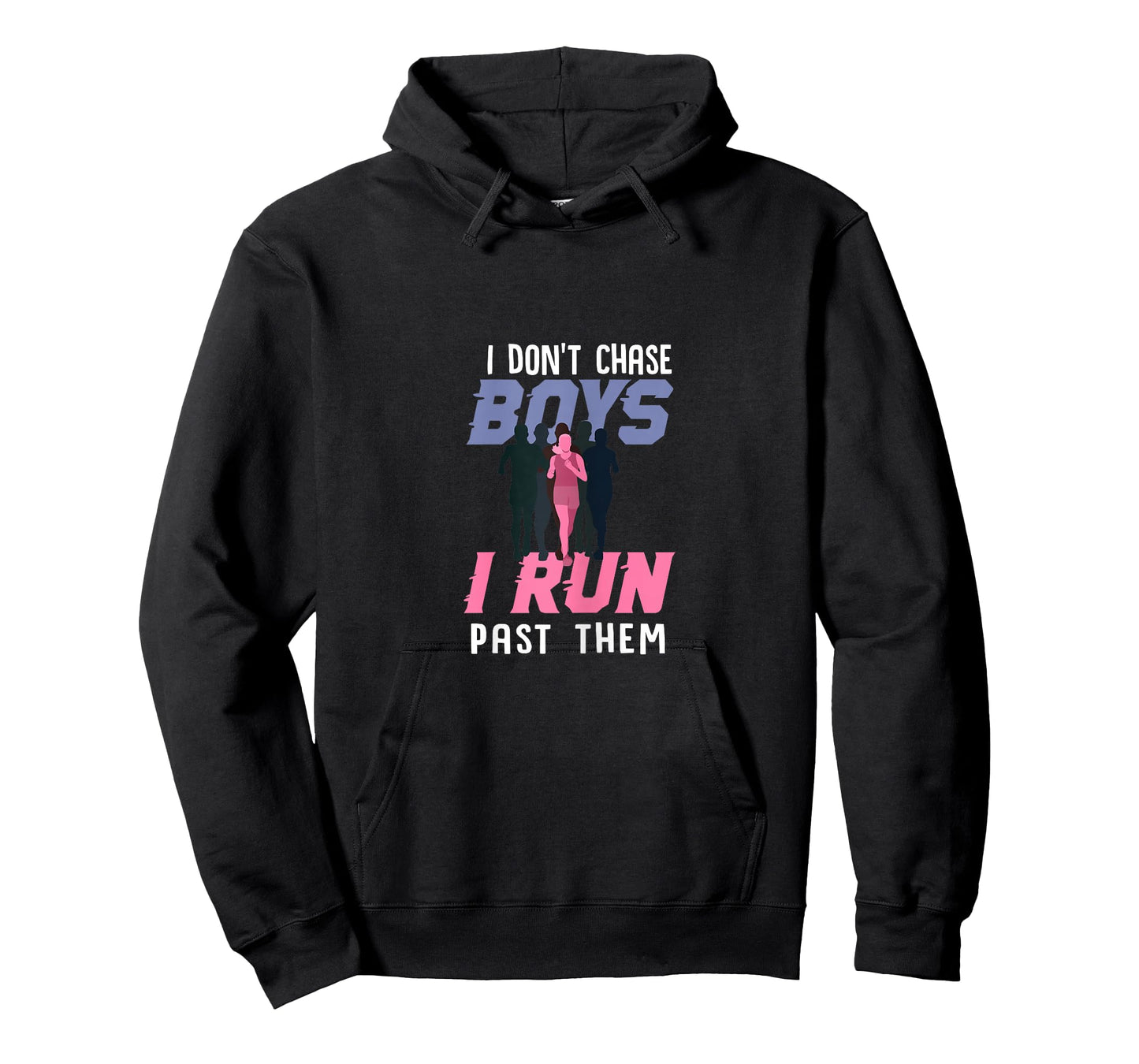 Funny I Dont Chase Boys XC Cross Country Running Gift Women T-Shirt