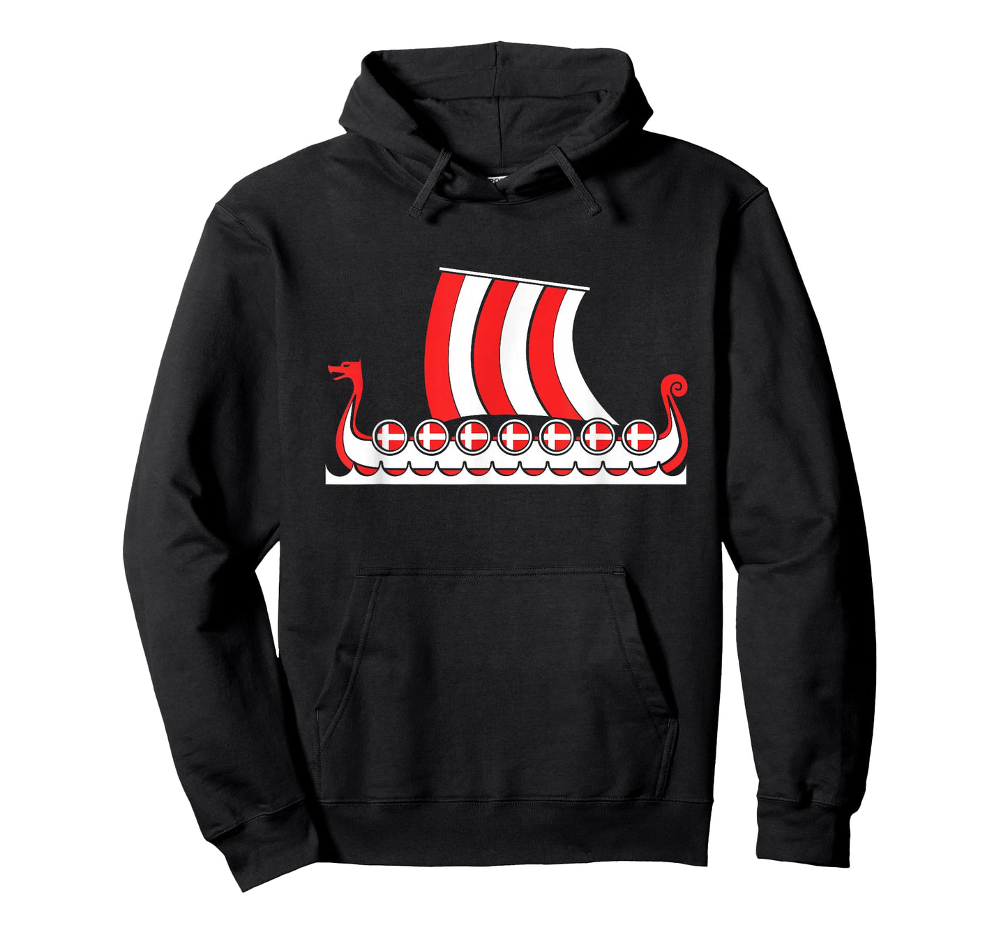 Danish Viking Ship Denmark Scandinavia Viking T-Shirt