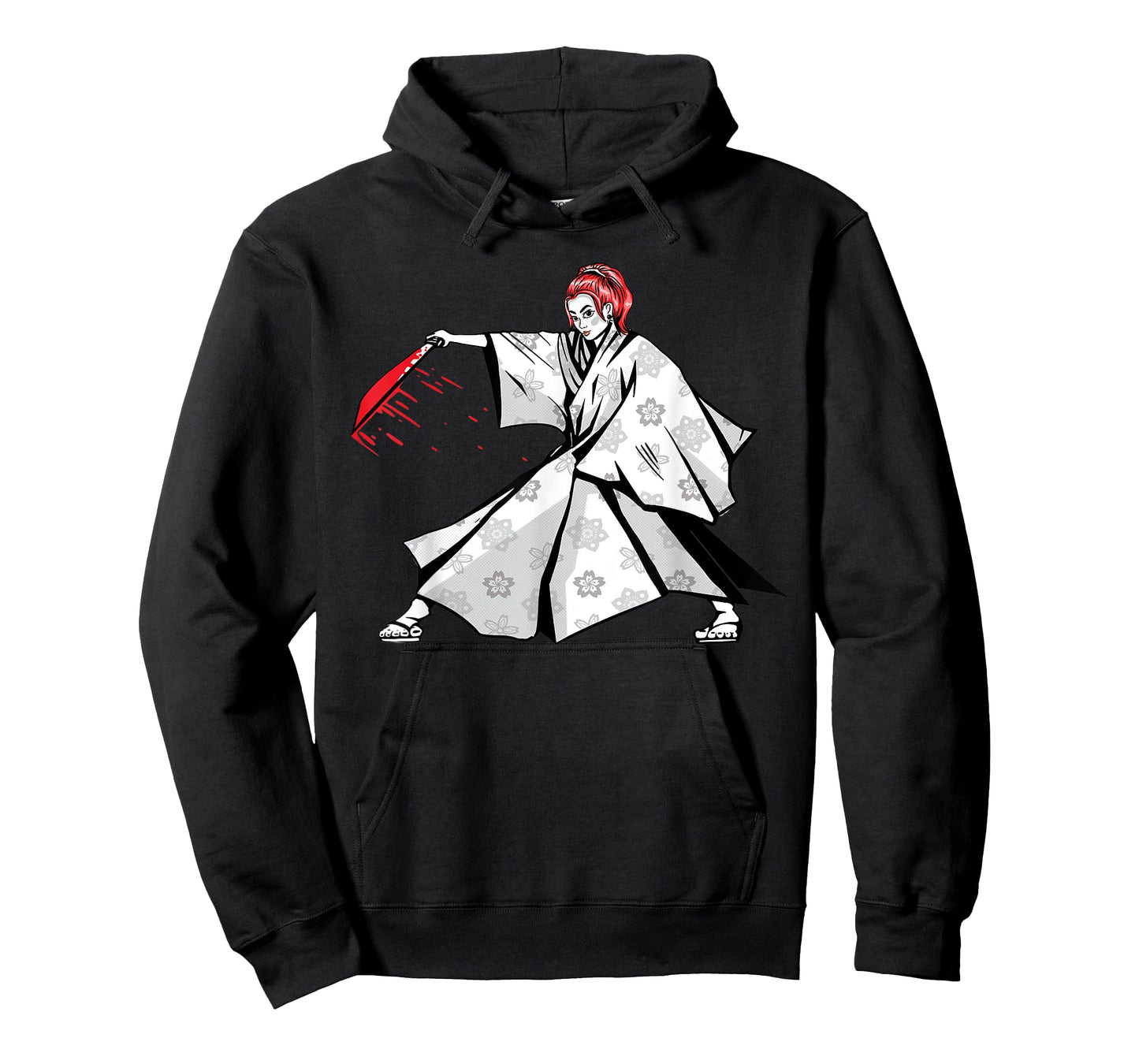 Japanese sword fight woman. T-Shirt
