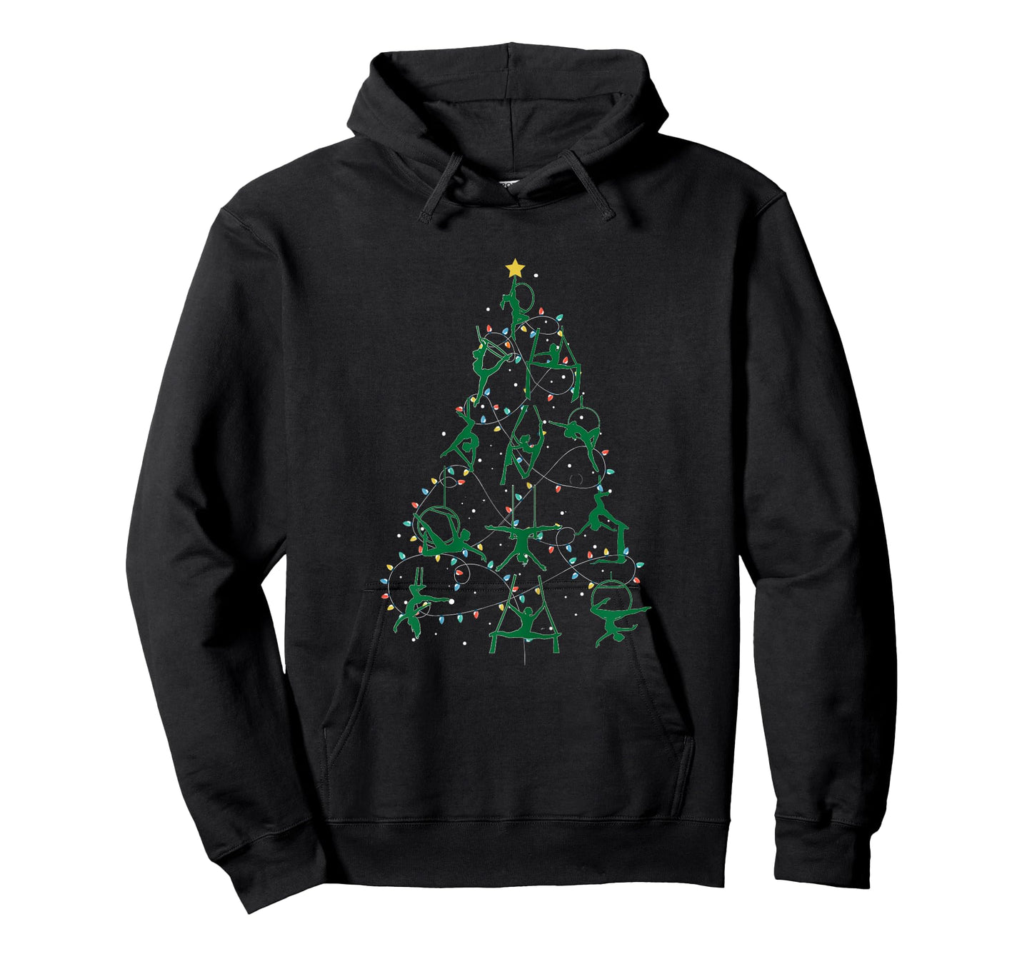 Holiday Christmas Aerial Tree T-Shirt