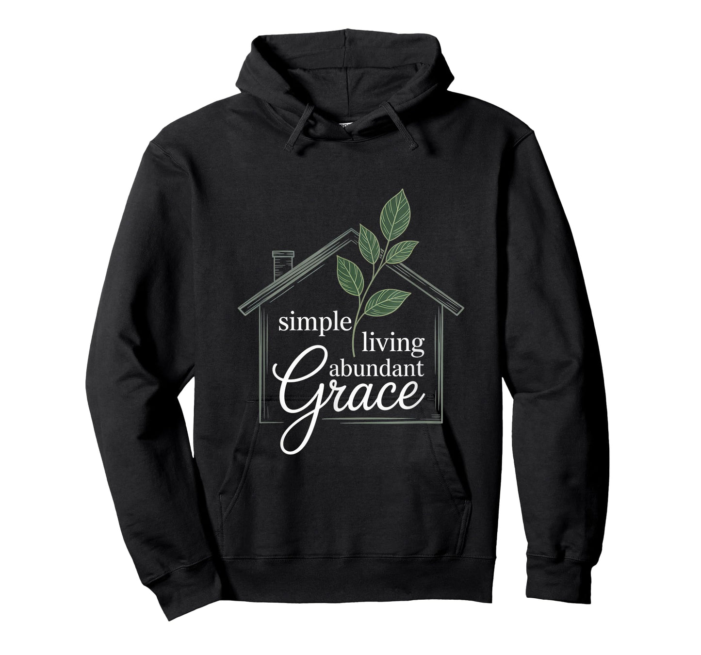Christian Simple Living Abundant Grace Faithful Journey T-Shirt