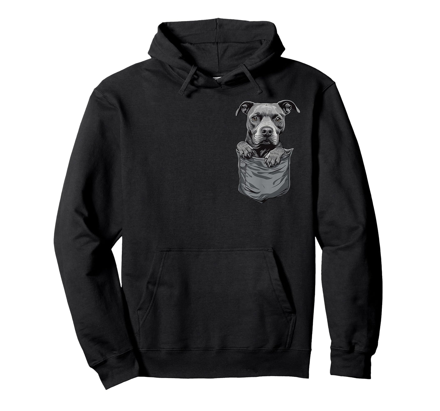 Pitbull in Pocket Cute Dog Lover Owner T-Shirt