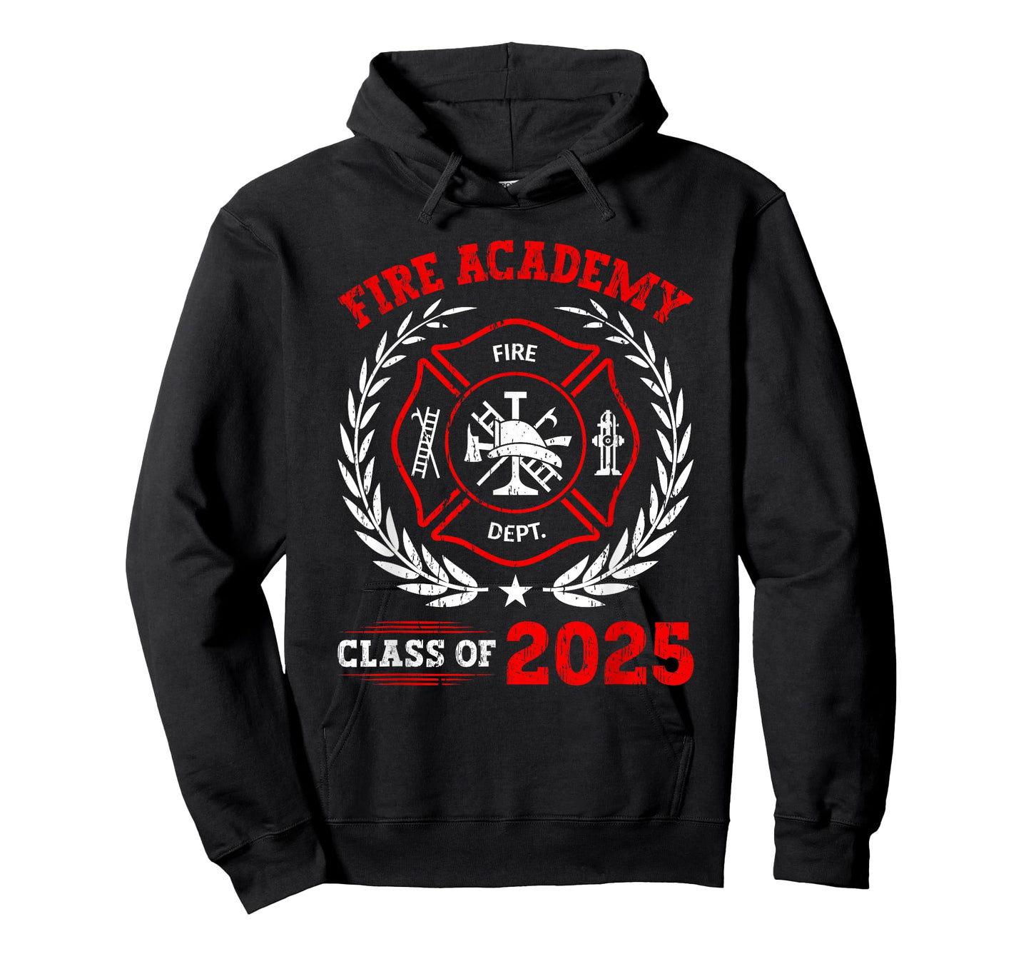 Fire Academy Class Of 2025 Graduation Future Firefighter T-Shirt
