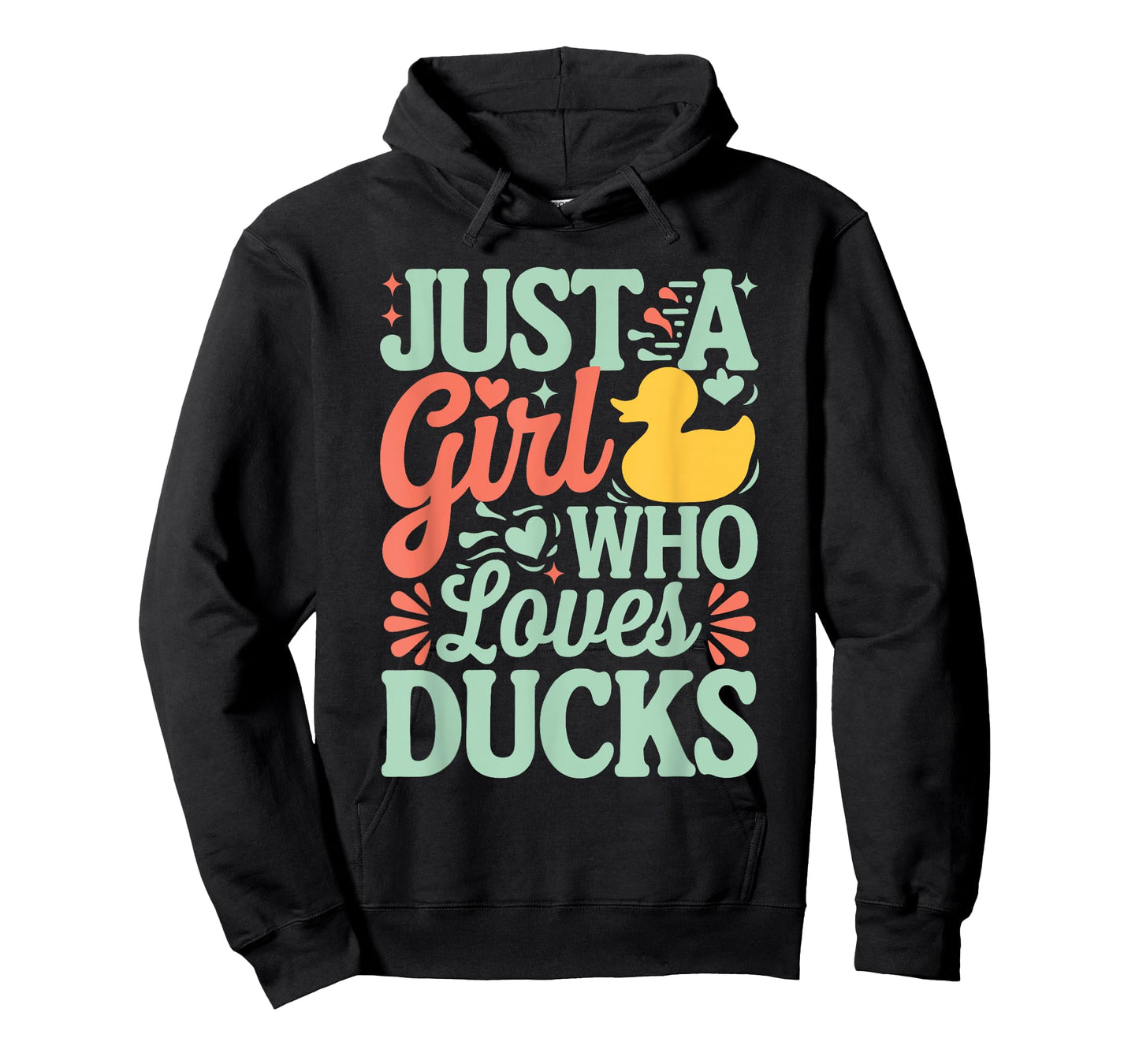 Just a girl who loves Ducks Girl T-Shirt