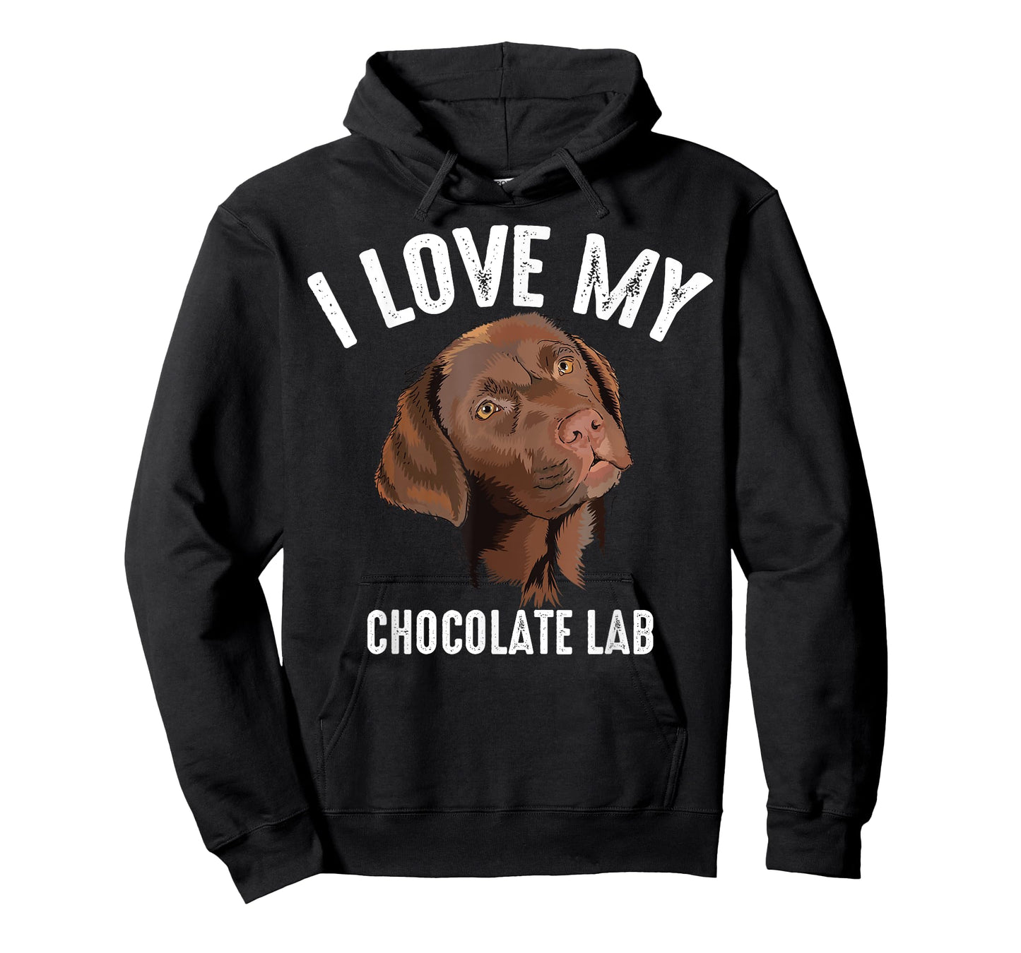 Cool I Love My Chocolate Lab | Funny Brown Labrador Pet Gift T-Shirt
