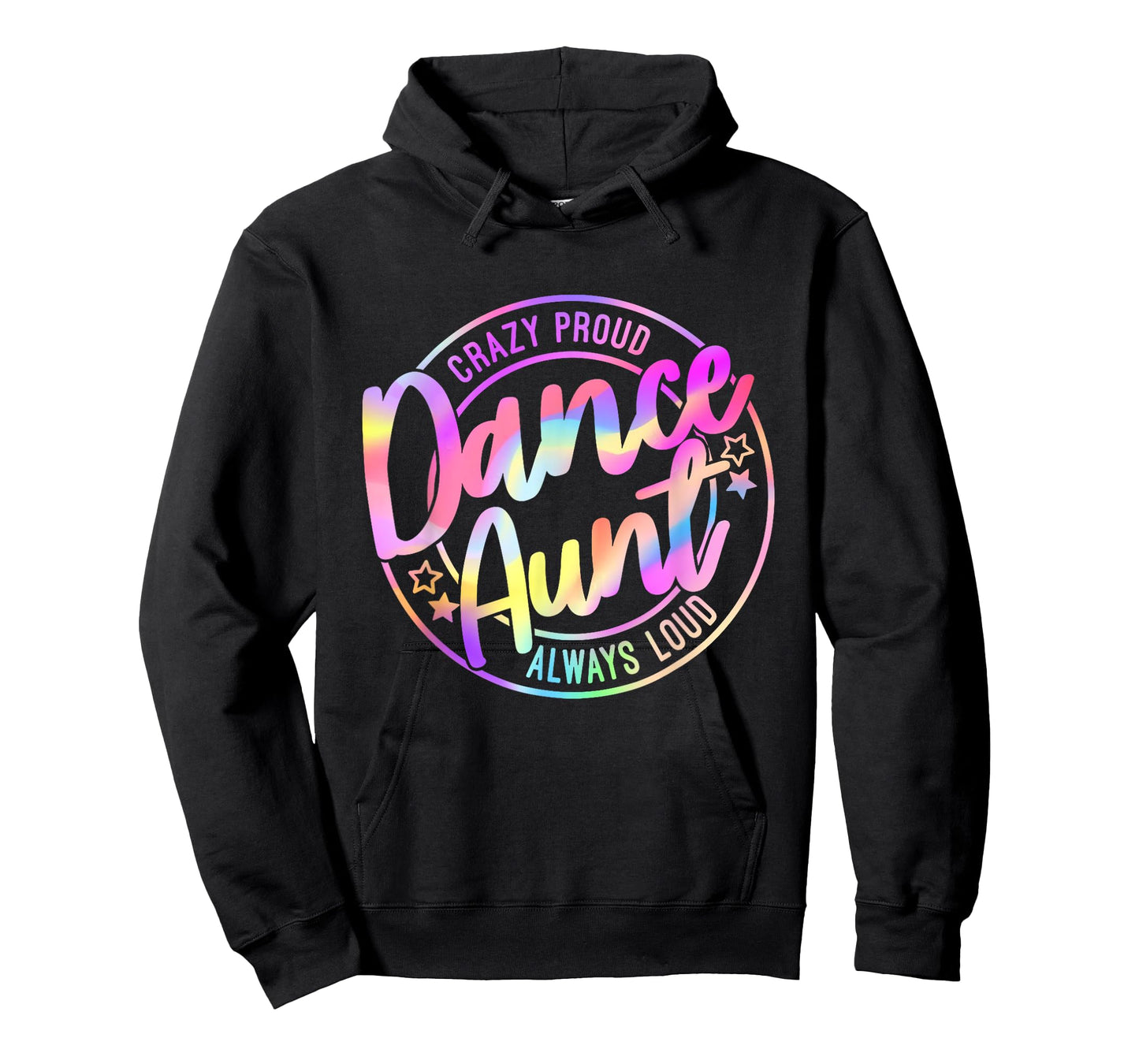 Proud Groovy Tie Dye Dance Auntie Life Dancer Gift T-Shirt